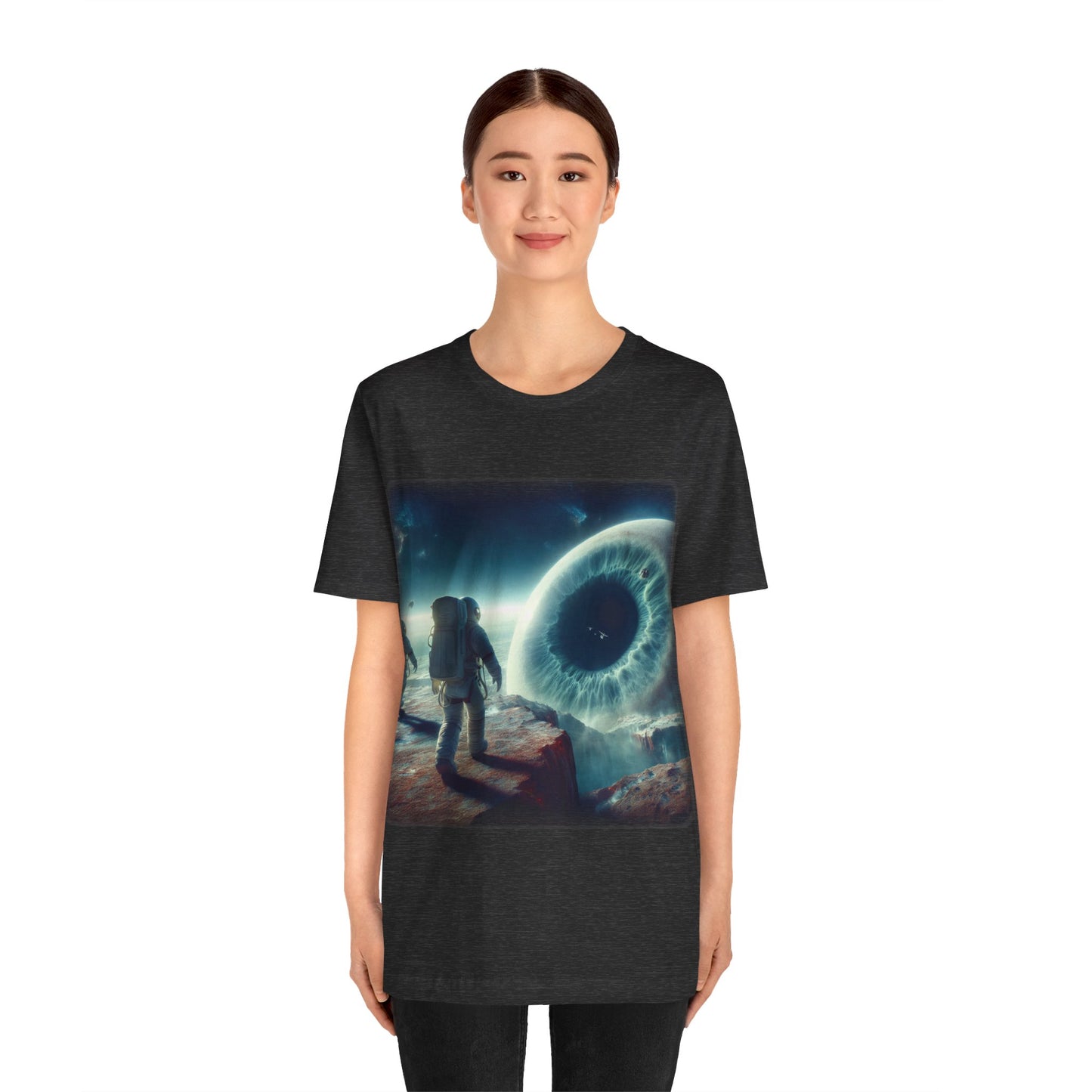 Eyes - Space 2 (Unisex Jersey Short Sleeve T-shirt)
