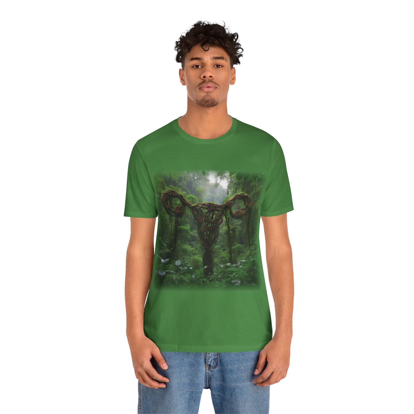 Vines - Uterus 1 (Unisex Jersey Short Sleeve T-shirt)