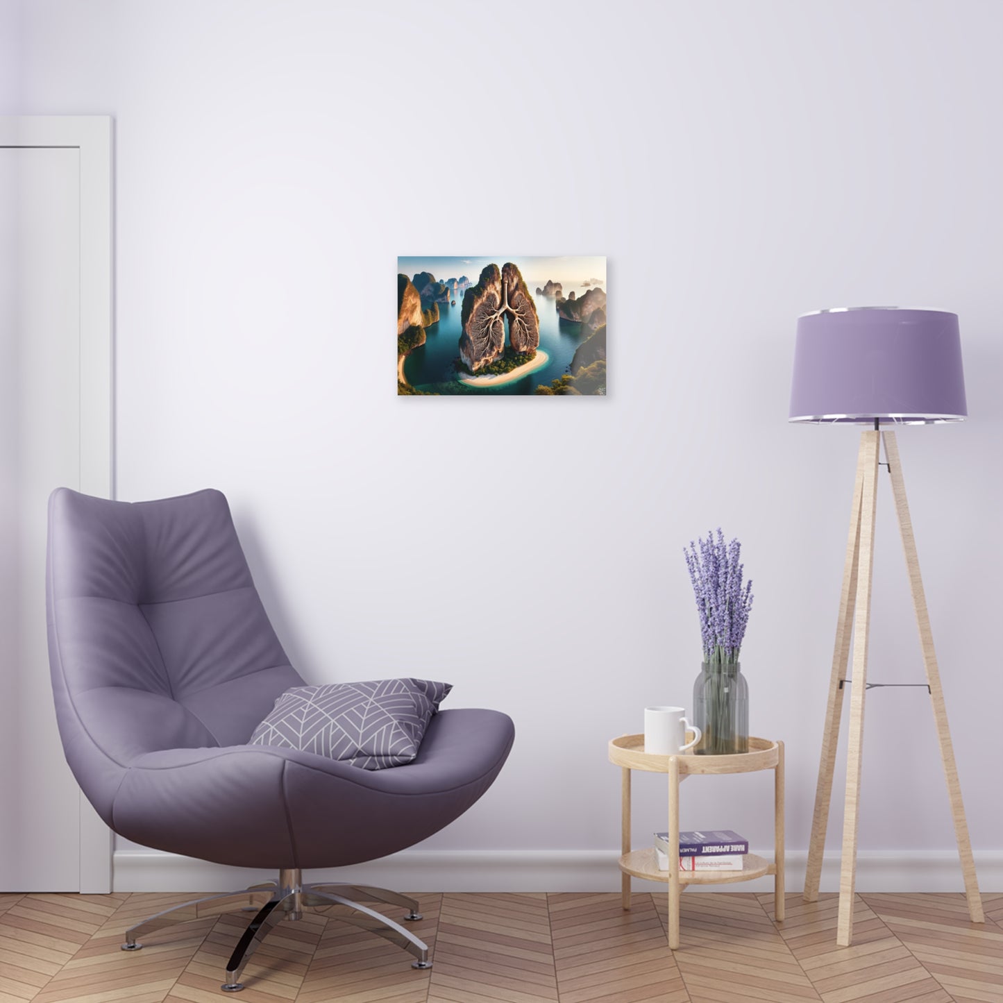 Seaside bay - Lungs 1 - Acrylic Prints