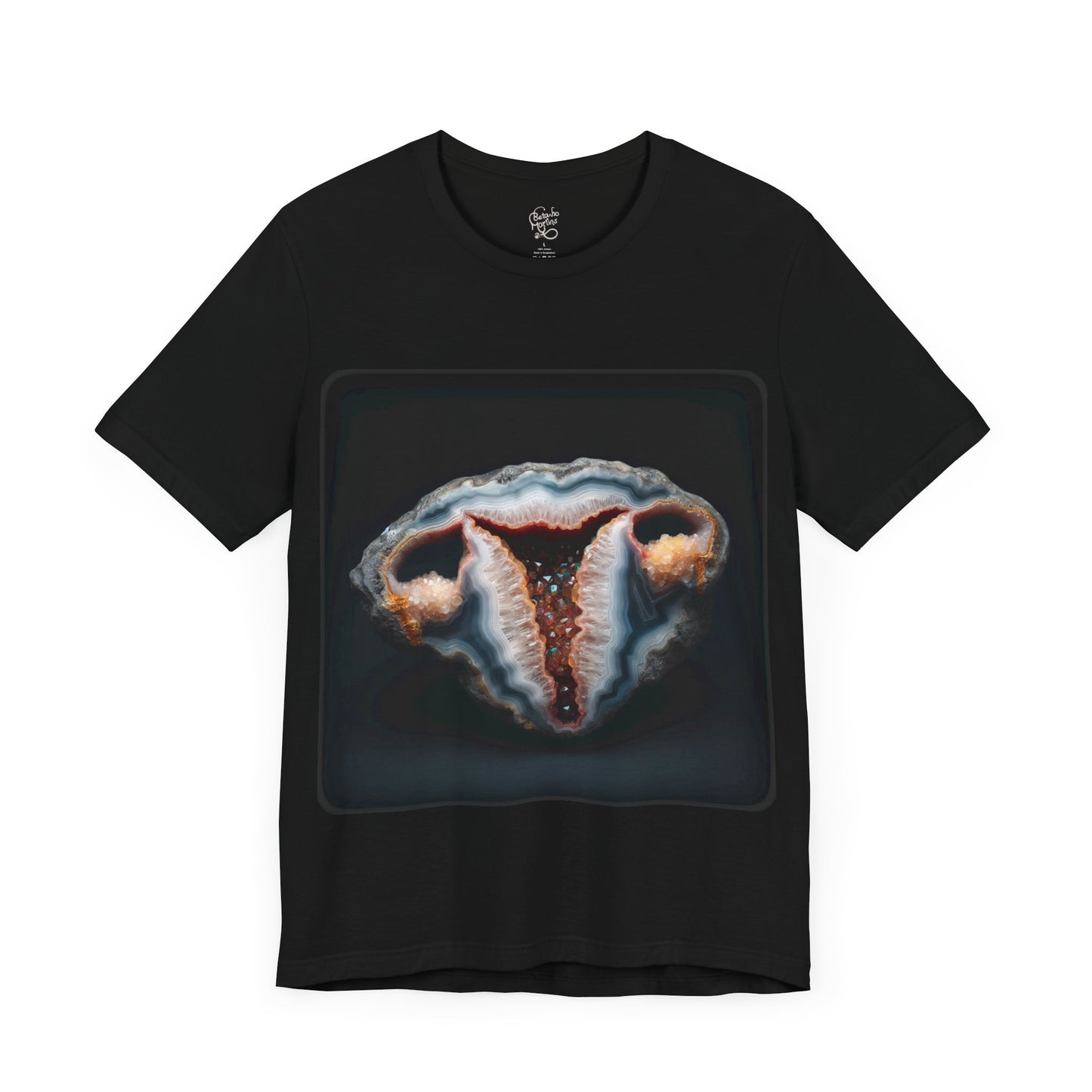 Uterus - Geode 1 (Unisex Jersey Short Sleeve T-Shirt)