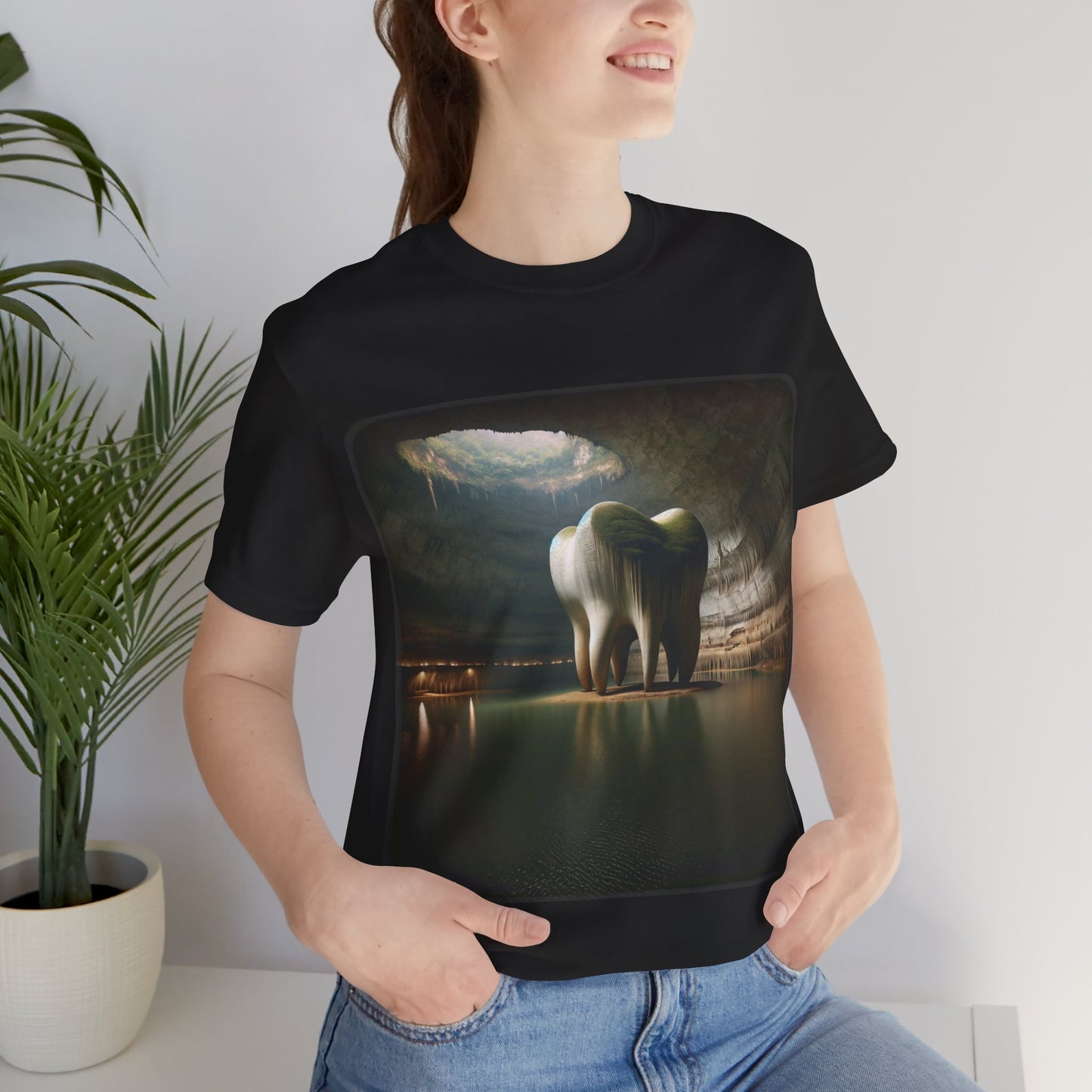 Tooth Cave (Unisex Jersey Short Sleeve T-Shirt)