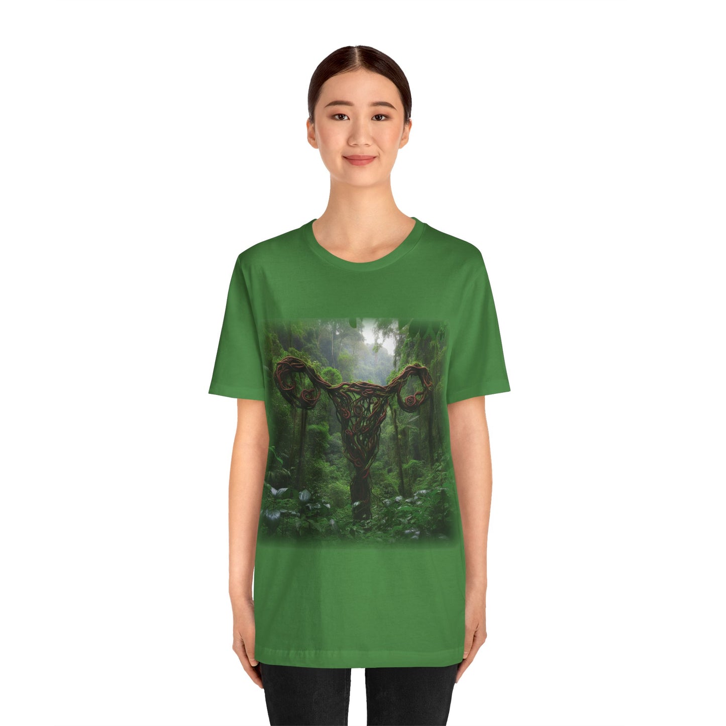 Vines - Uterus 1 (Unisex Jersey Short Sleeve T-shirt)