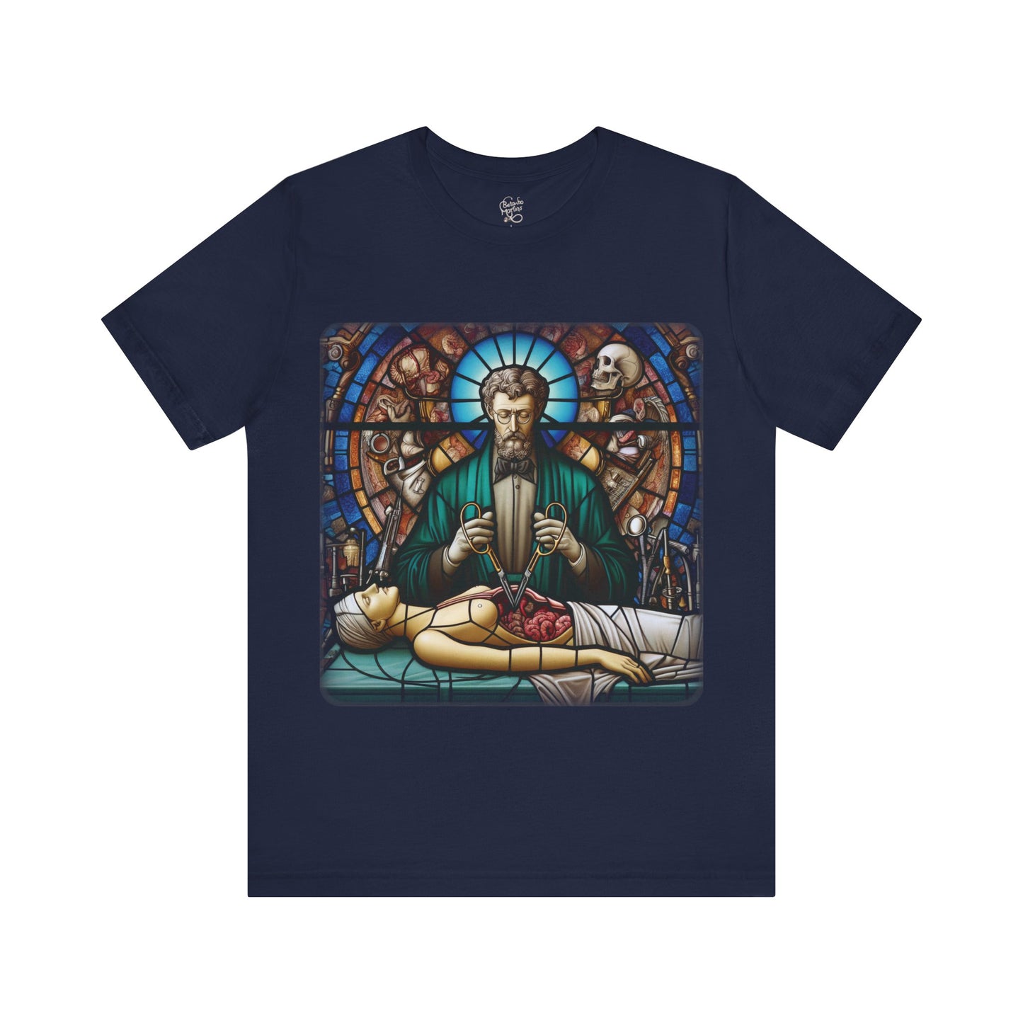 Surgery - Stained glass 2 (Unisex Jersey Short Sleeve T-Shirt)