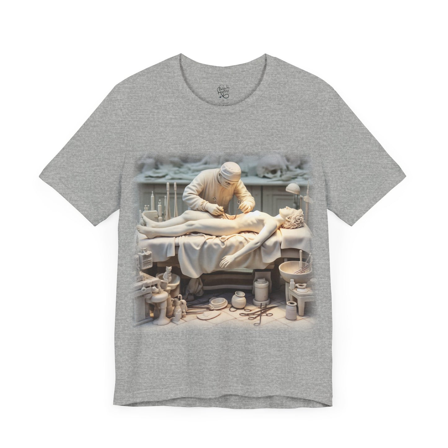 Surgery - Porcelain figurine 1 (Unisex Jersey Short Sleeve T-Shirt)