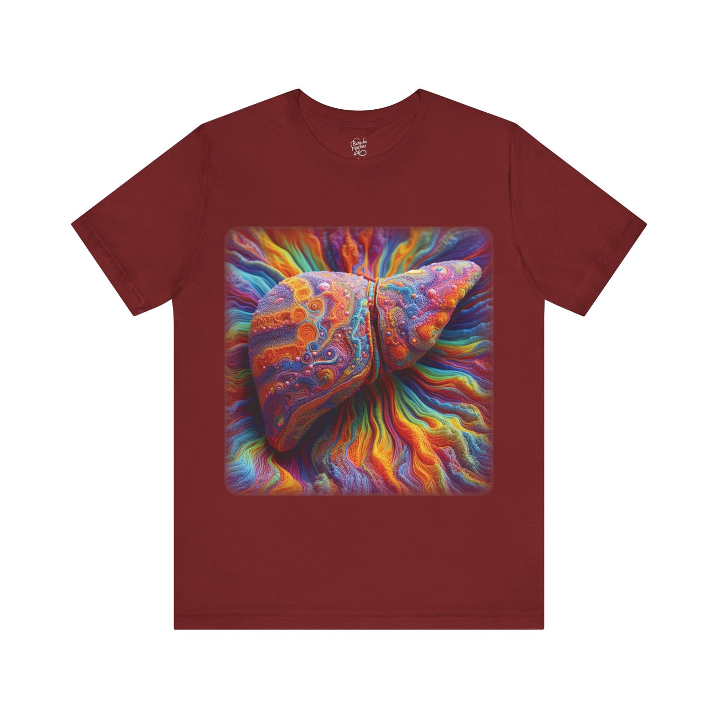 Liver - Colourful 2 (Unisex Jersey Short Sleeve T-Shirt)