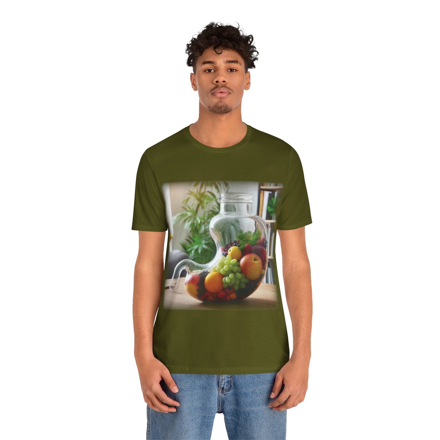 Stomach - Jar 1 (Unisex Jersey Short Sleeve T-Shirt)