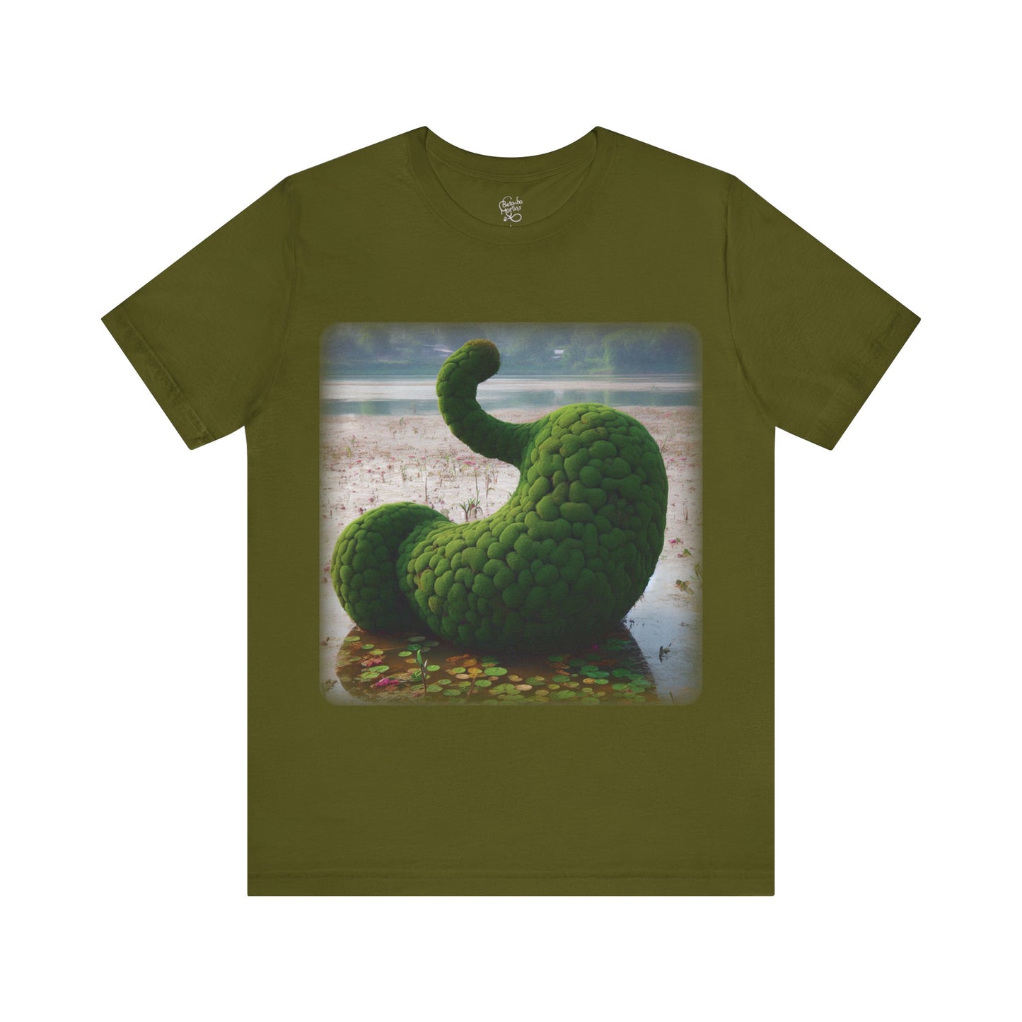 Stomach - Bush in the lake (Unisex Jersey Short Sleeve T-Shirt)