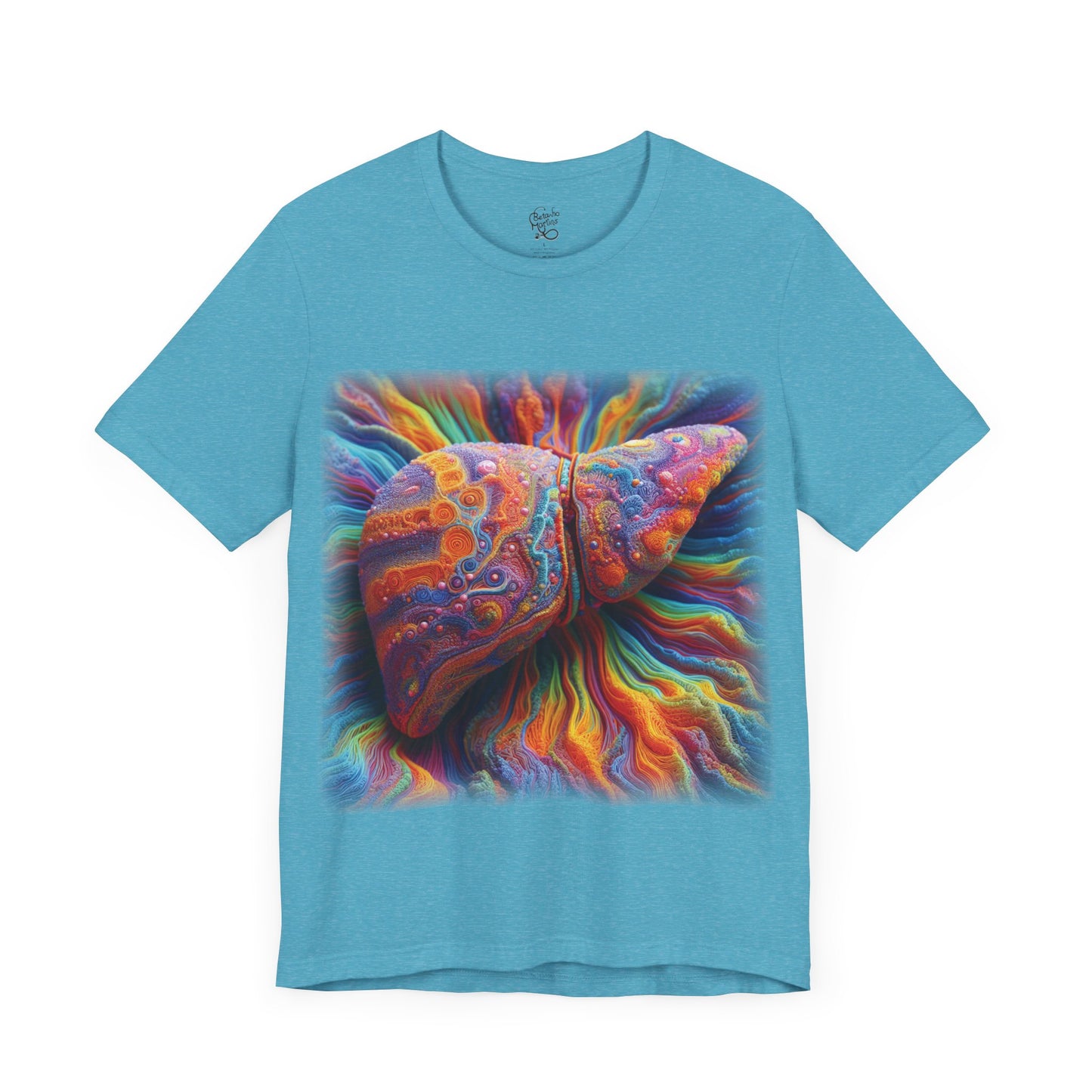 Liver - Colourful 2 (Unisex Jersey Short Sleeve T-Shirt)