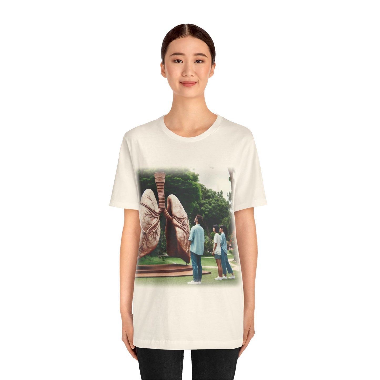 Lungs - The lung gardens 2 (Unisex Jersey Short Sleeve T-shirt)