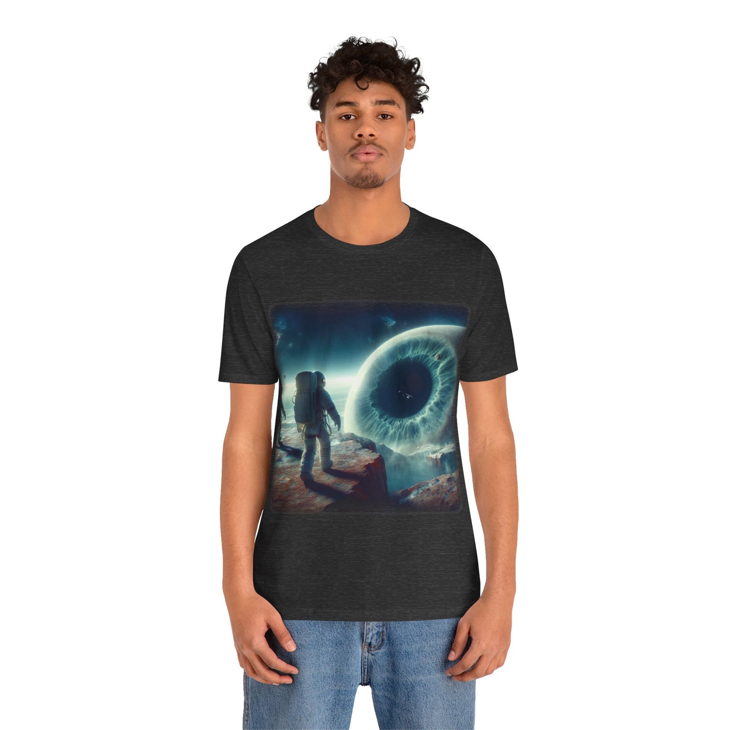 Eyes - Space 2 (Unisex Jersey Short Sleeve T-shirt)