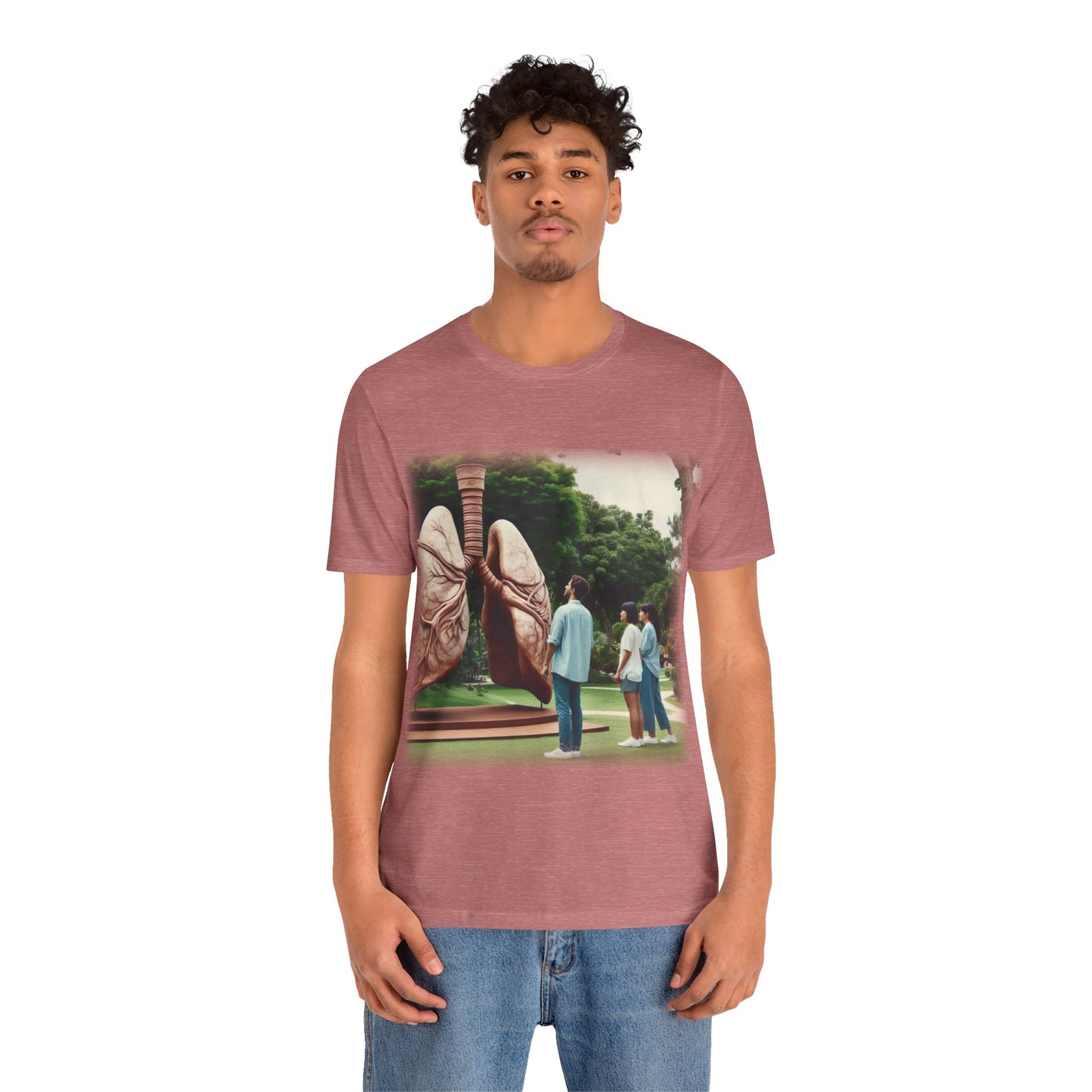 Lungs - The lung gardens 2 (Unisex Jersey Short Sleeve T-shirt)