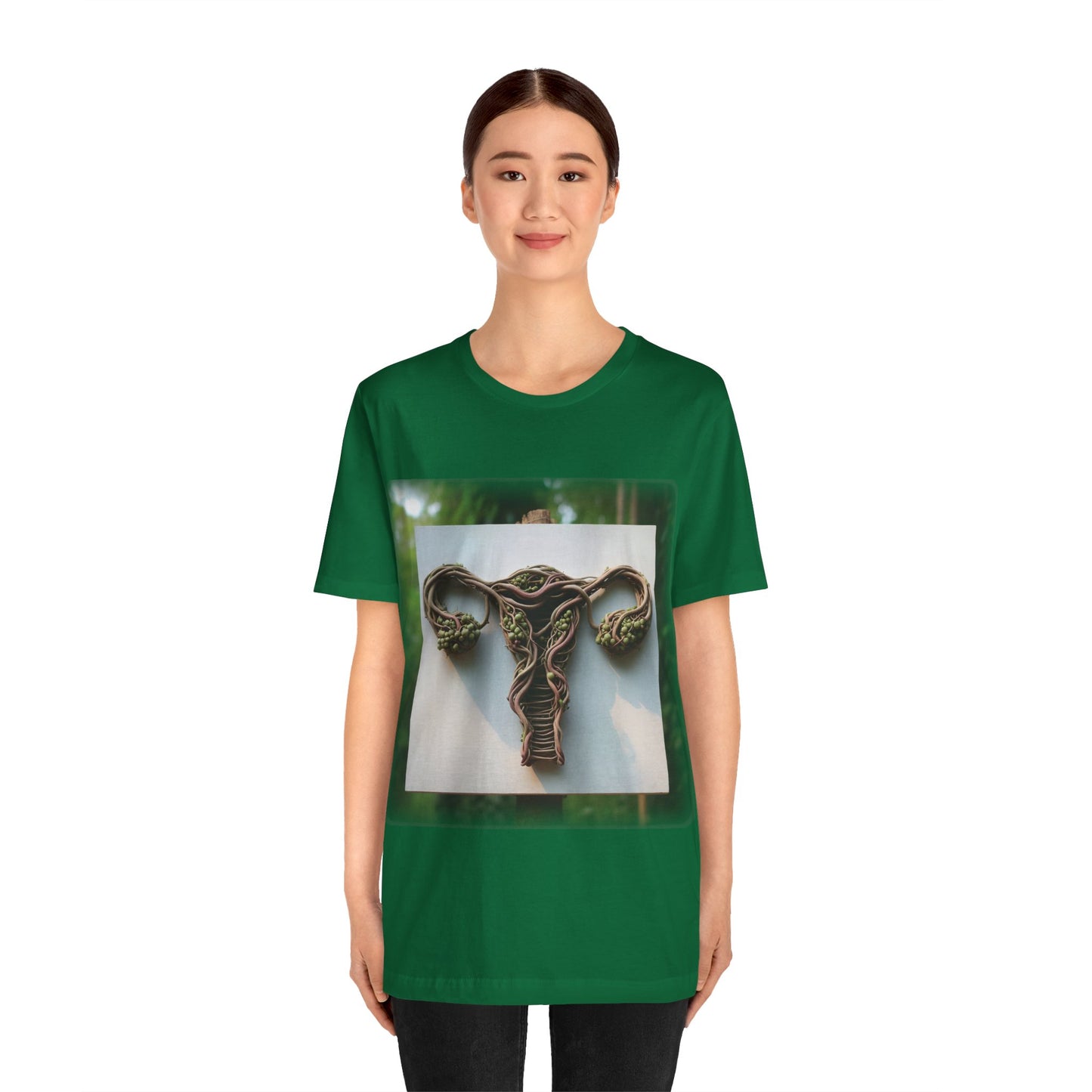 Vines - Uterus 2 (Unisex Jersey Short Sleeve T-shirt)