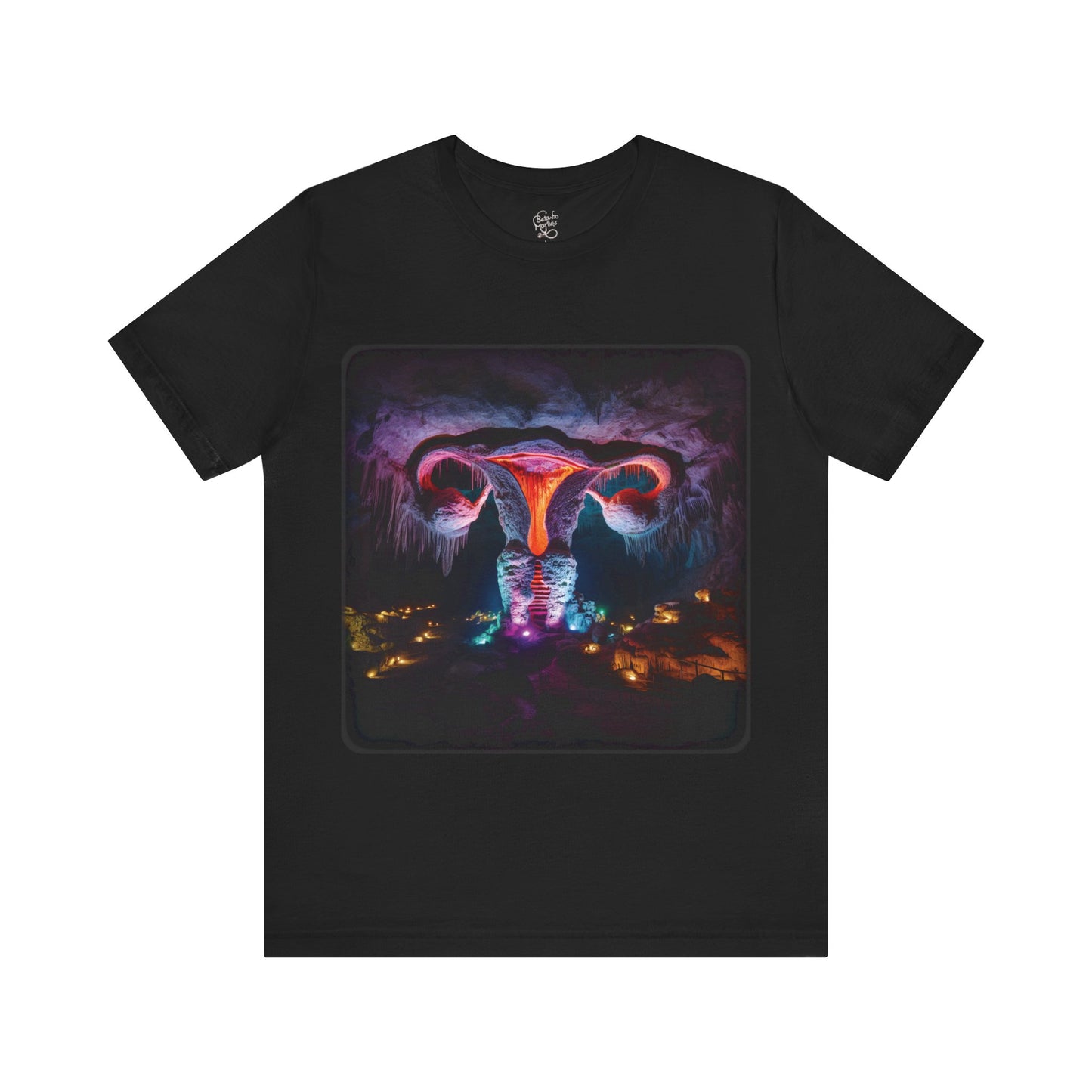 Uterus - The cave 1 (Unisex Jersey Short Sleeve T-shirt)