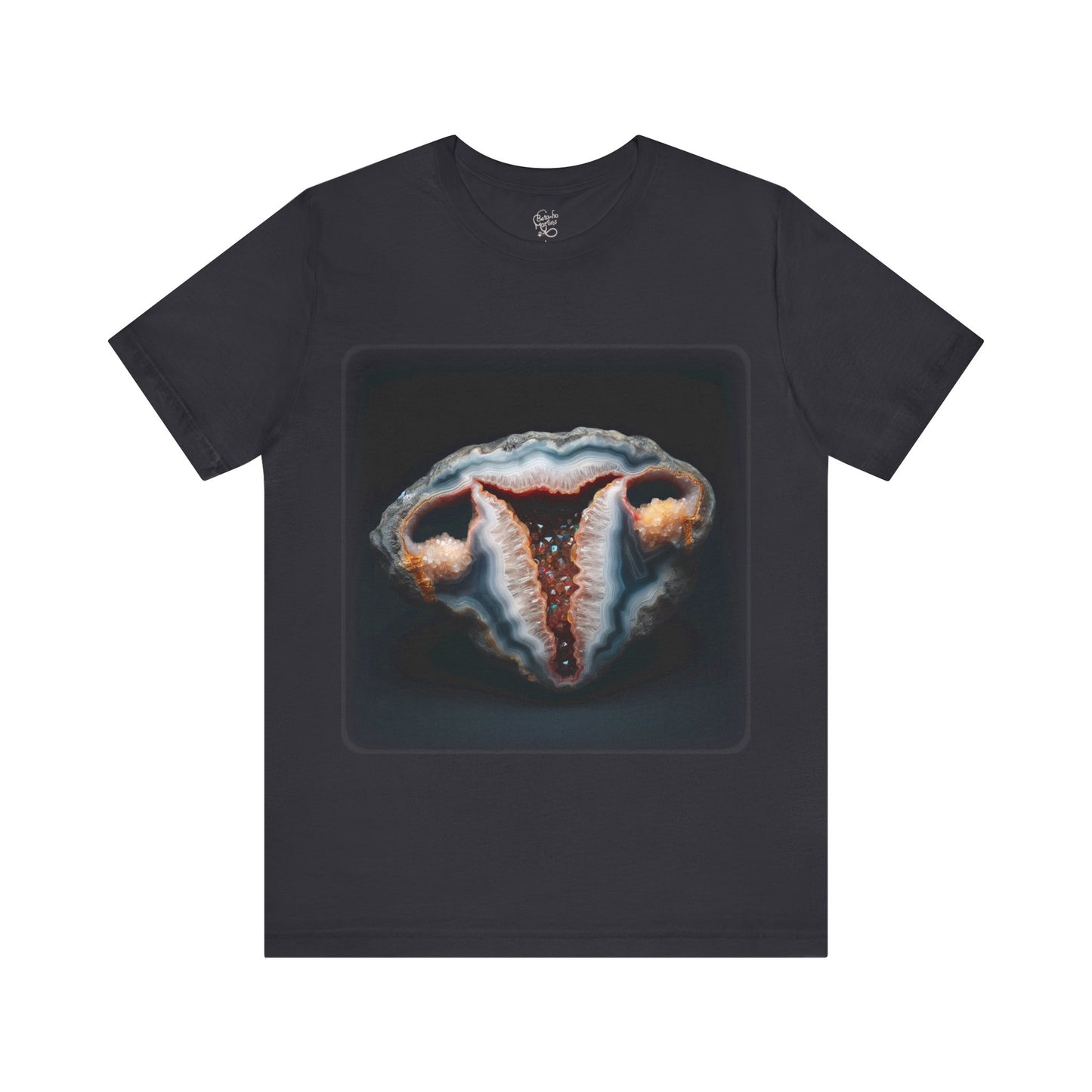 Uterus - Geode 1 (Unisex Jersey Short Sleeve T-Shirt)