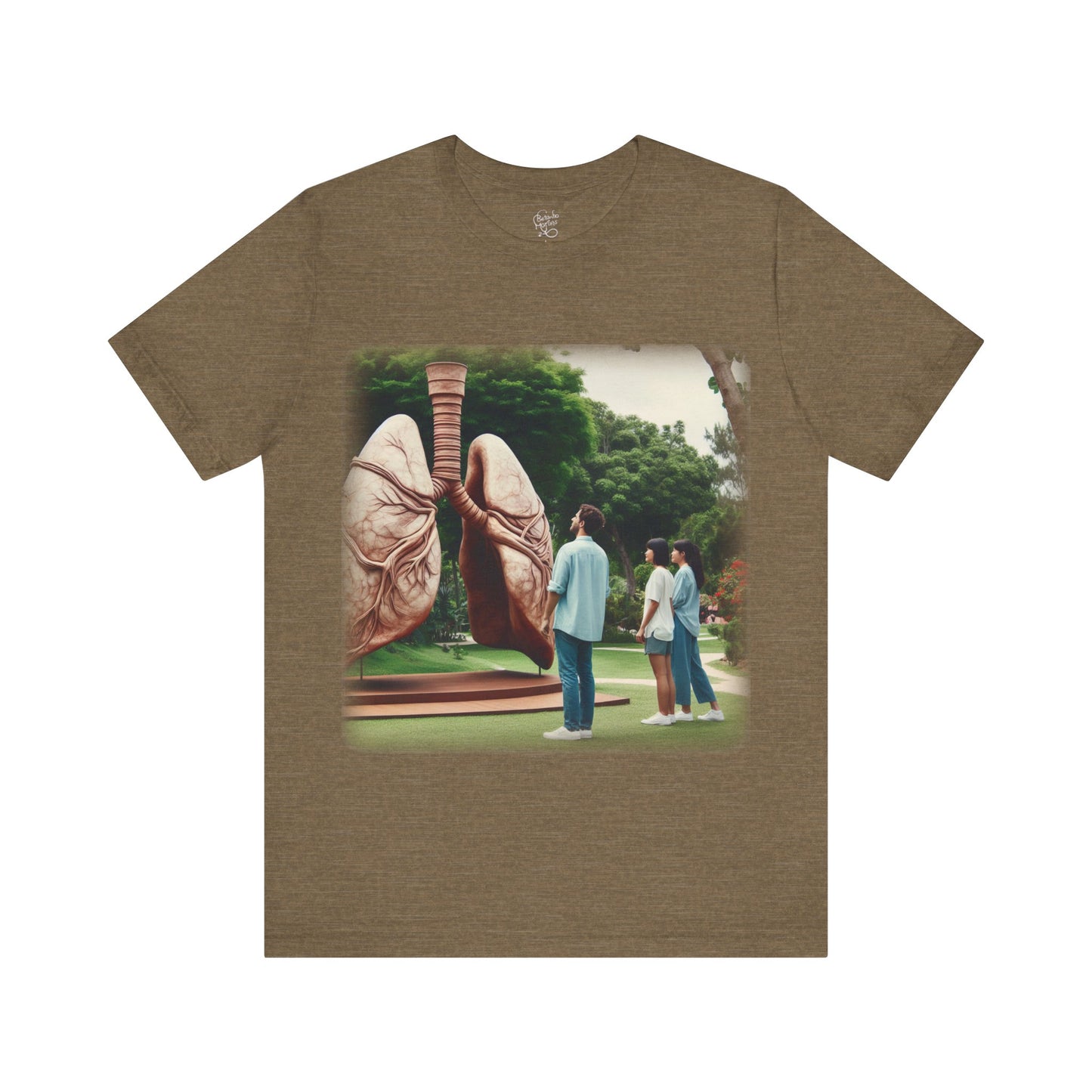 Lungs - The lung gardens 2 (Unisex Jersey Short Sleeve T-shirt)
