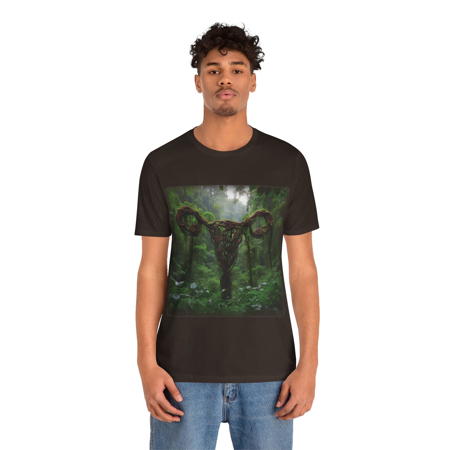 Vines - Uterus 1 (Unisex Jersey Short Sleeve T-shirt)
