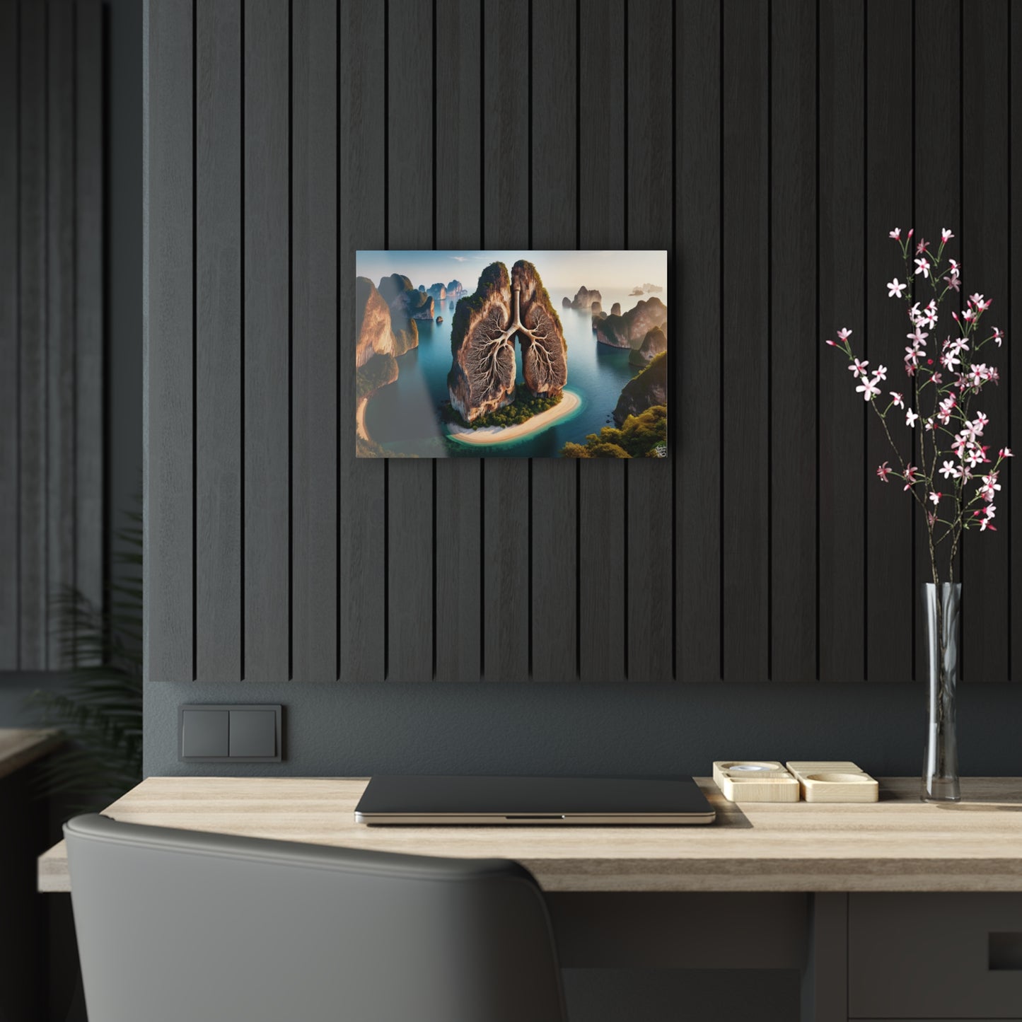 Seaside bay - Lungs 1 - Acrylic Prints