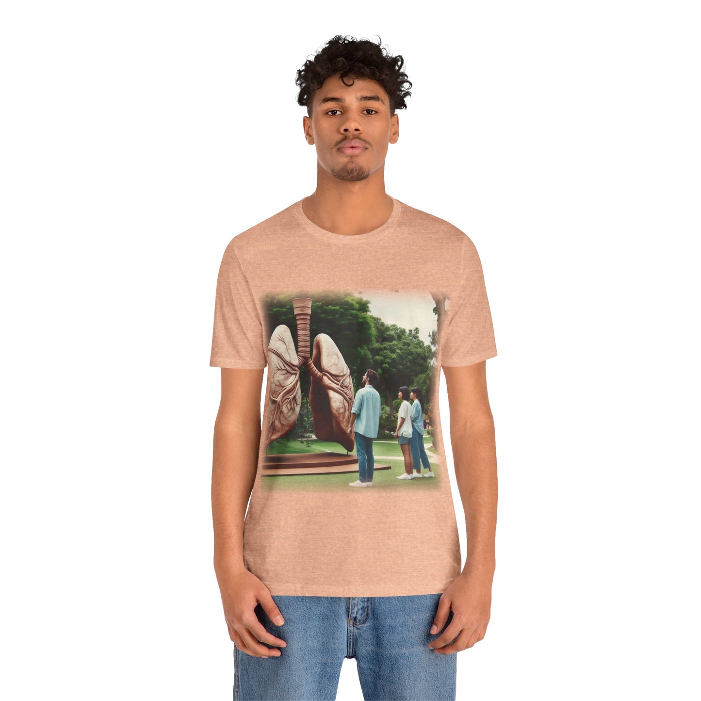 Lungs - The lung gardens 2 (Unisex Jersey Short Sleeve T-shirt)