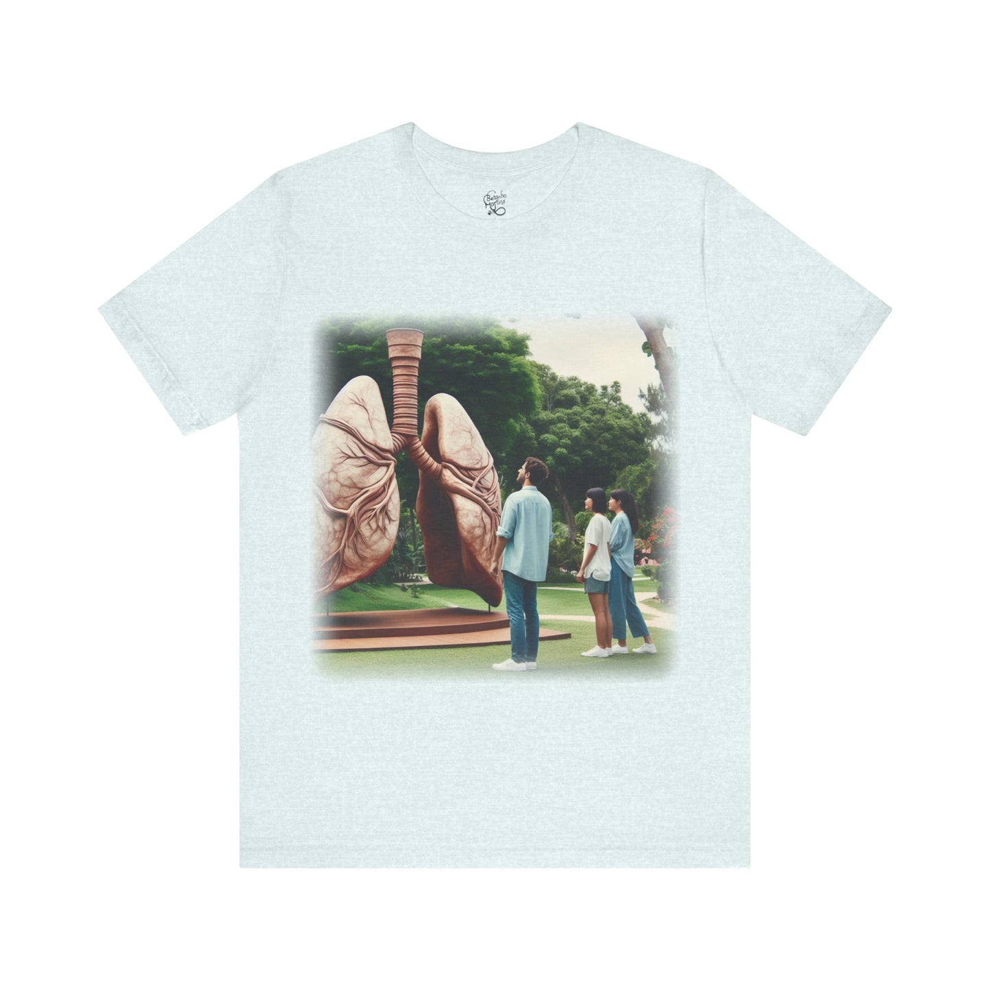 Lungs - The lung gardens 2 (Unisex Jersey Short Sleeve T-shirt)