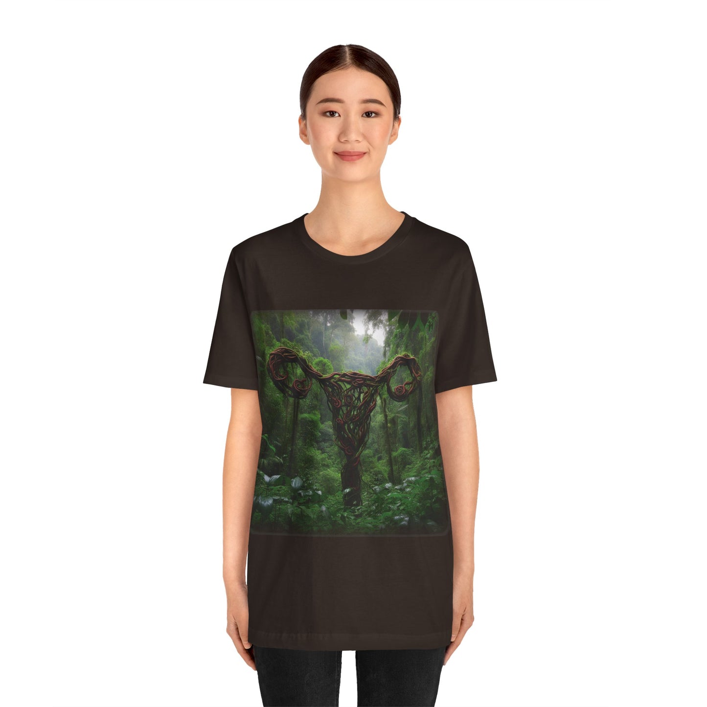 Vines - Uterus 1 (Unisex Jersey Short Sleeve T-shirt)