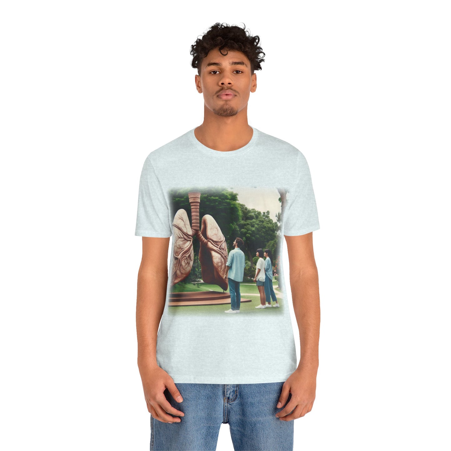 Lungs - The lung gardens 2 (Unisex Jersey Short Sleeve T-shirt)