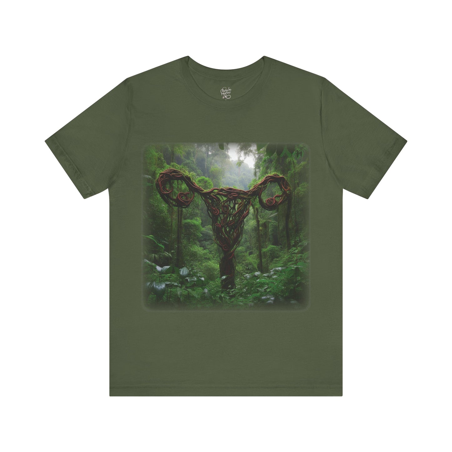 Vines - Uterus 1 (Unisex Jersey Short Sleeve T-shirt)