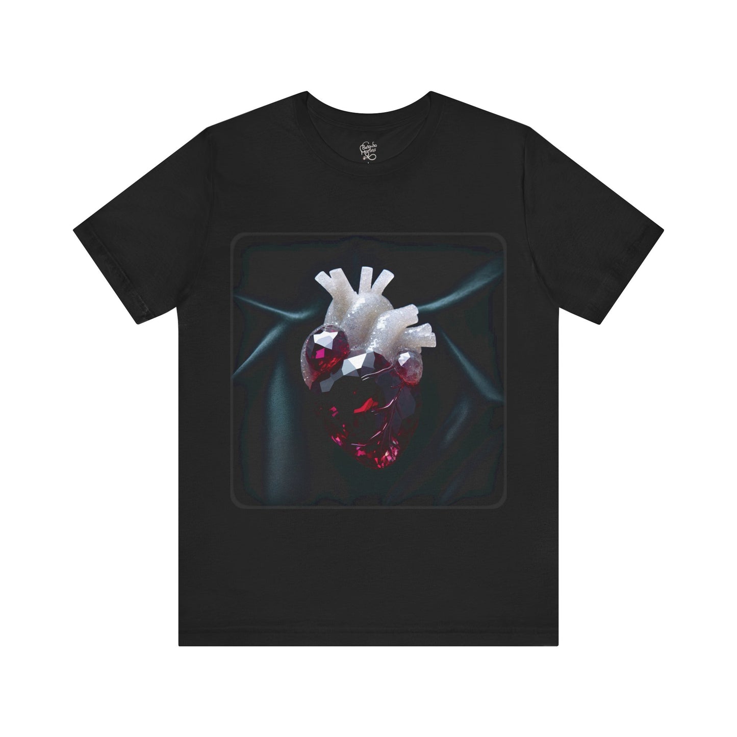 Heart - Crystal 4 (Unisex Jersey Short Sleeve T-Shirt)
