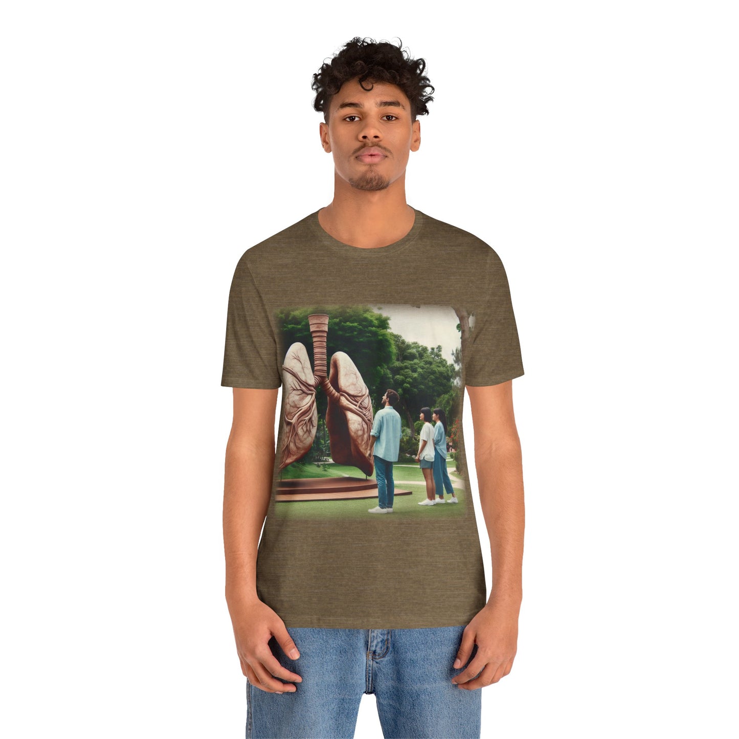 Lungs - The lung gardens 2 (Unisex Jersey Short Sleeve T-shirt)
