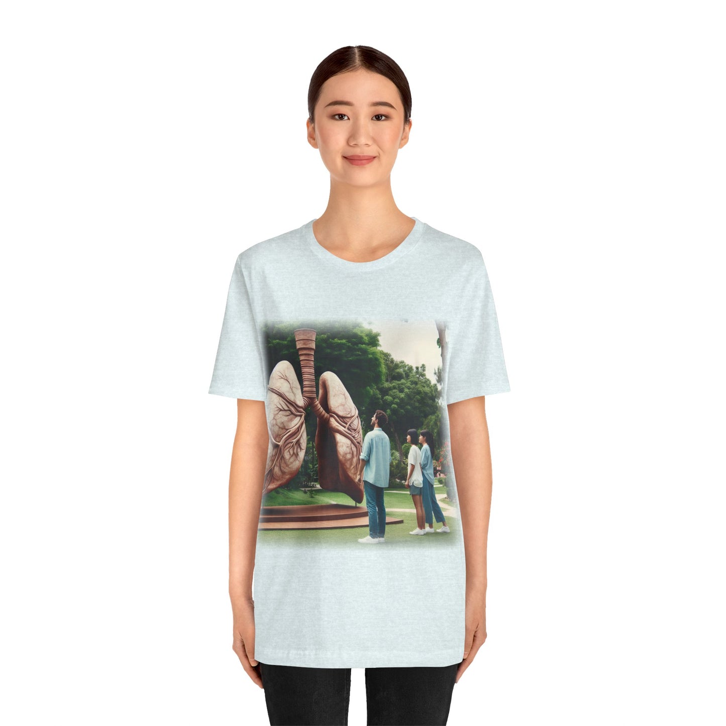 Lungs - The lung gardens 2 (Unisex Jersey Short Sleeve T-shirt)