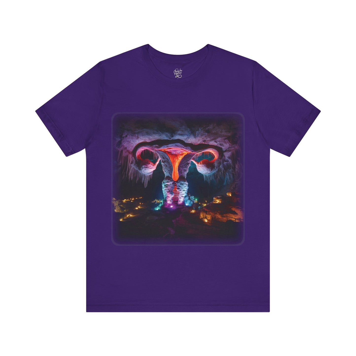 Uterus - The cave 1 (Unisex Jersey Short Sleeve T-shirt)