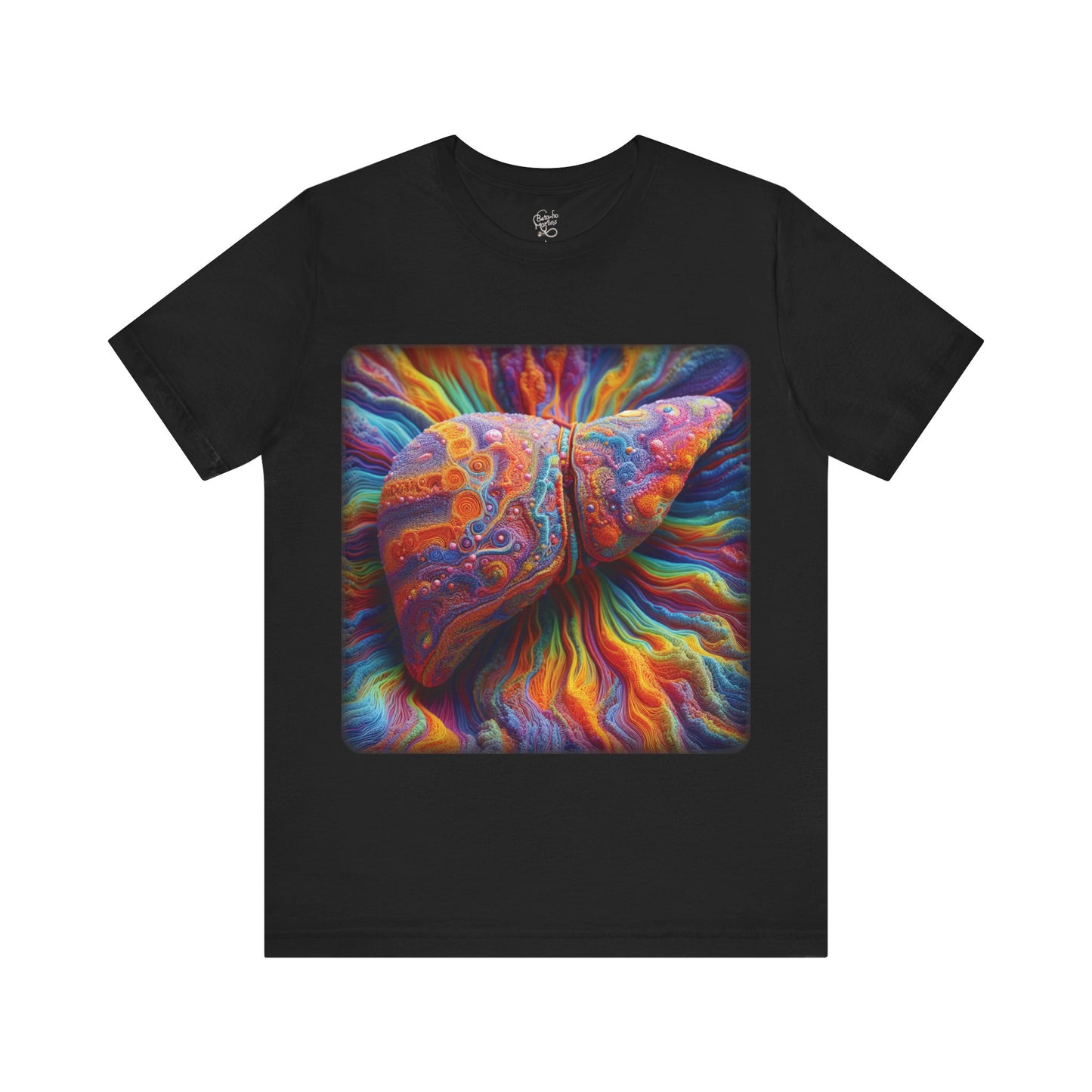 Liver - Colourful 2 (Unisex Jersey Short Sleeve T-Shirt)