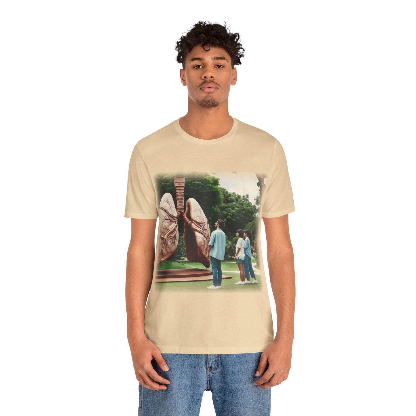 Lungs - The lung gardens 2 (Unisex Jersey Short Sleeve T-shirt)