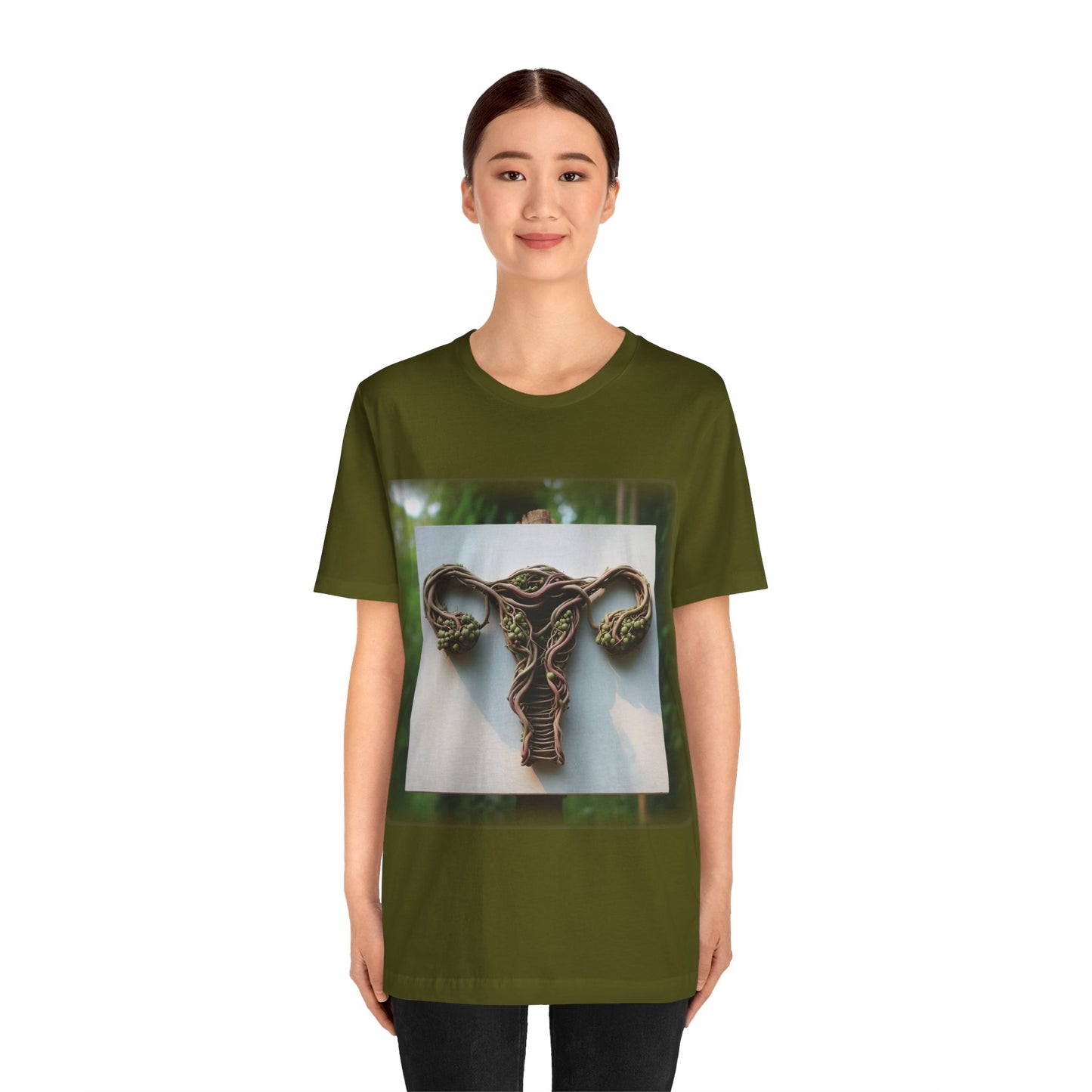 Vines - Uterus 2 (Unisex Jersey Short Sleeve T-shirt)