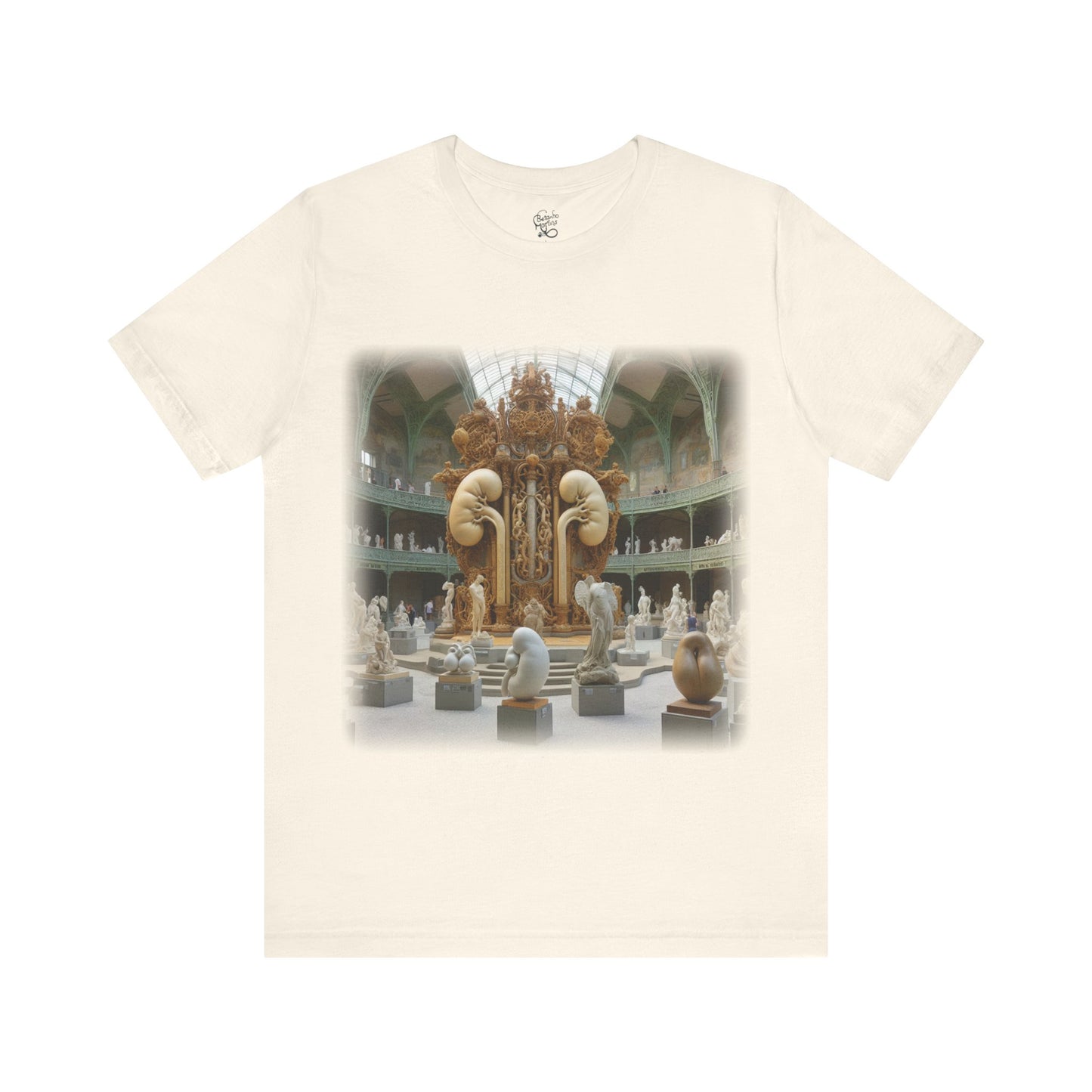 Kidneys - The great exhibition - courtyard (Unisex Jersey Short Sleeve T-shirt)