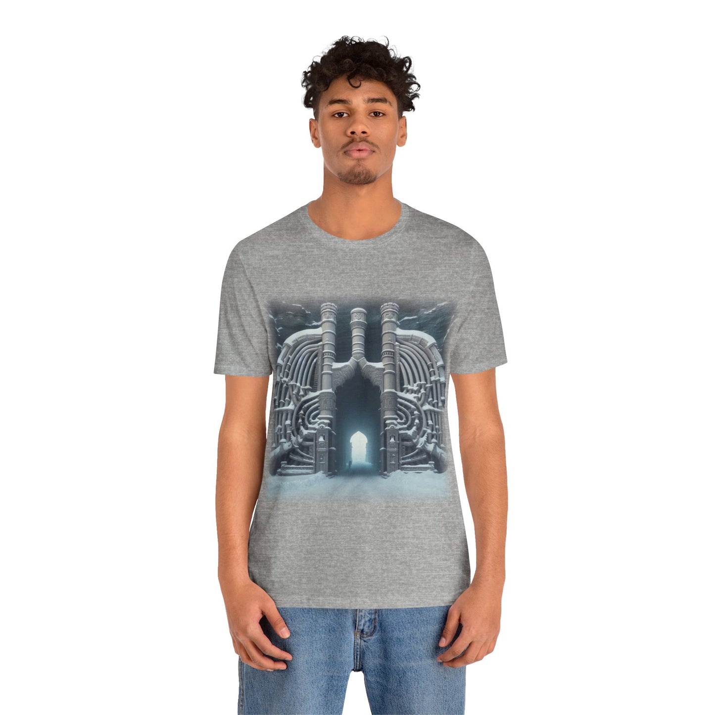 Lungs - The lung gates (Unisex Jersey Short Sleeve T-shirt)