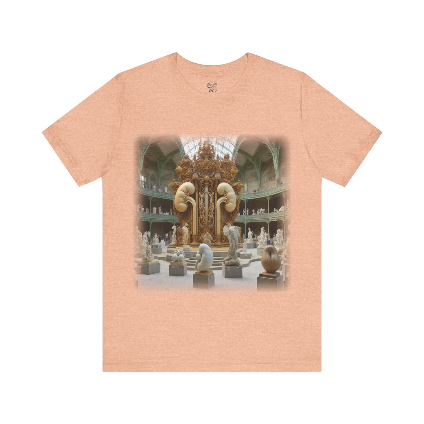 Kidneys - The great exhibition - courtyard (Unisex Jersey Short Sleeve T-shirt)