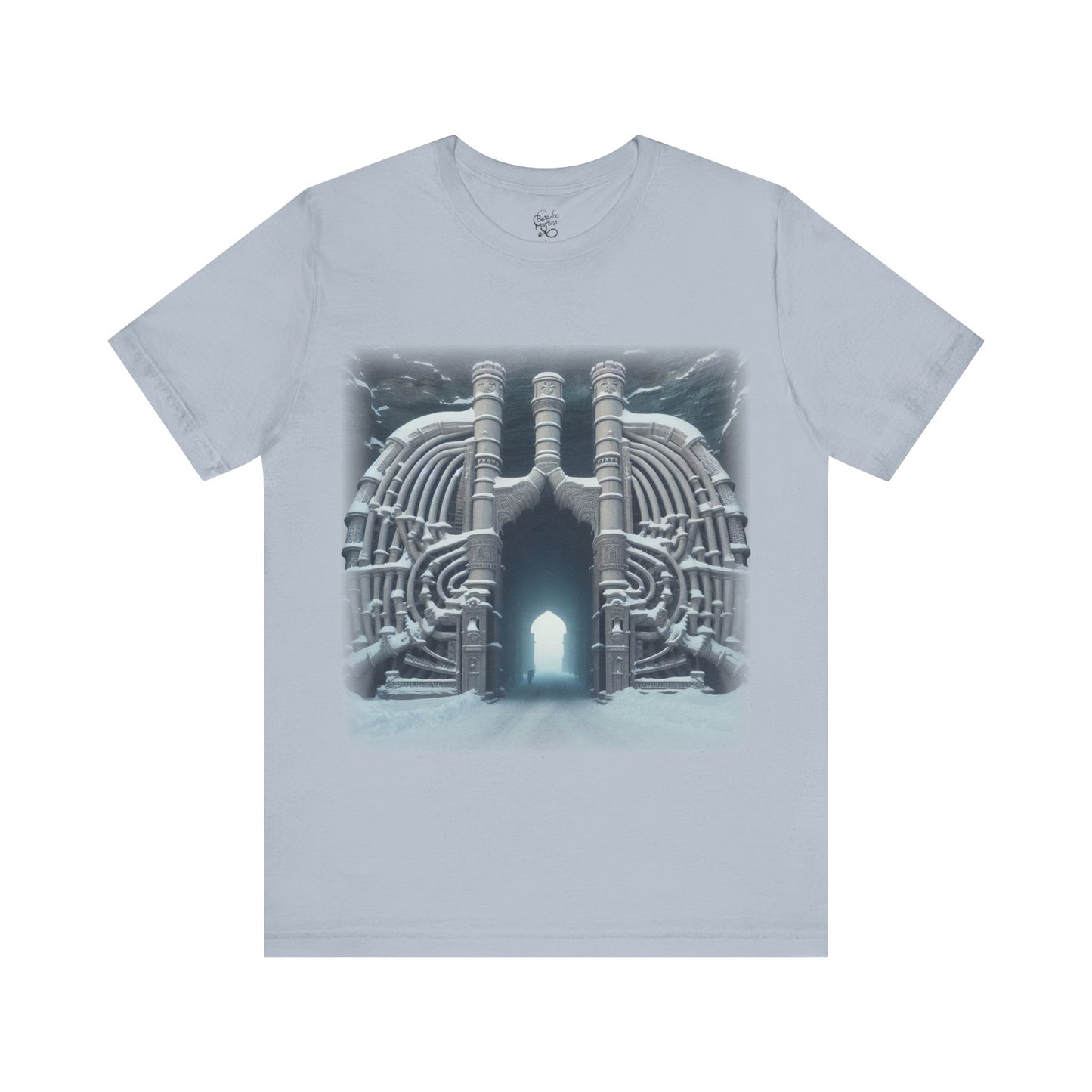 Lungs - The lung gates (Unisex Jersey Short Sleeve T-shirt)