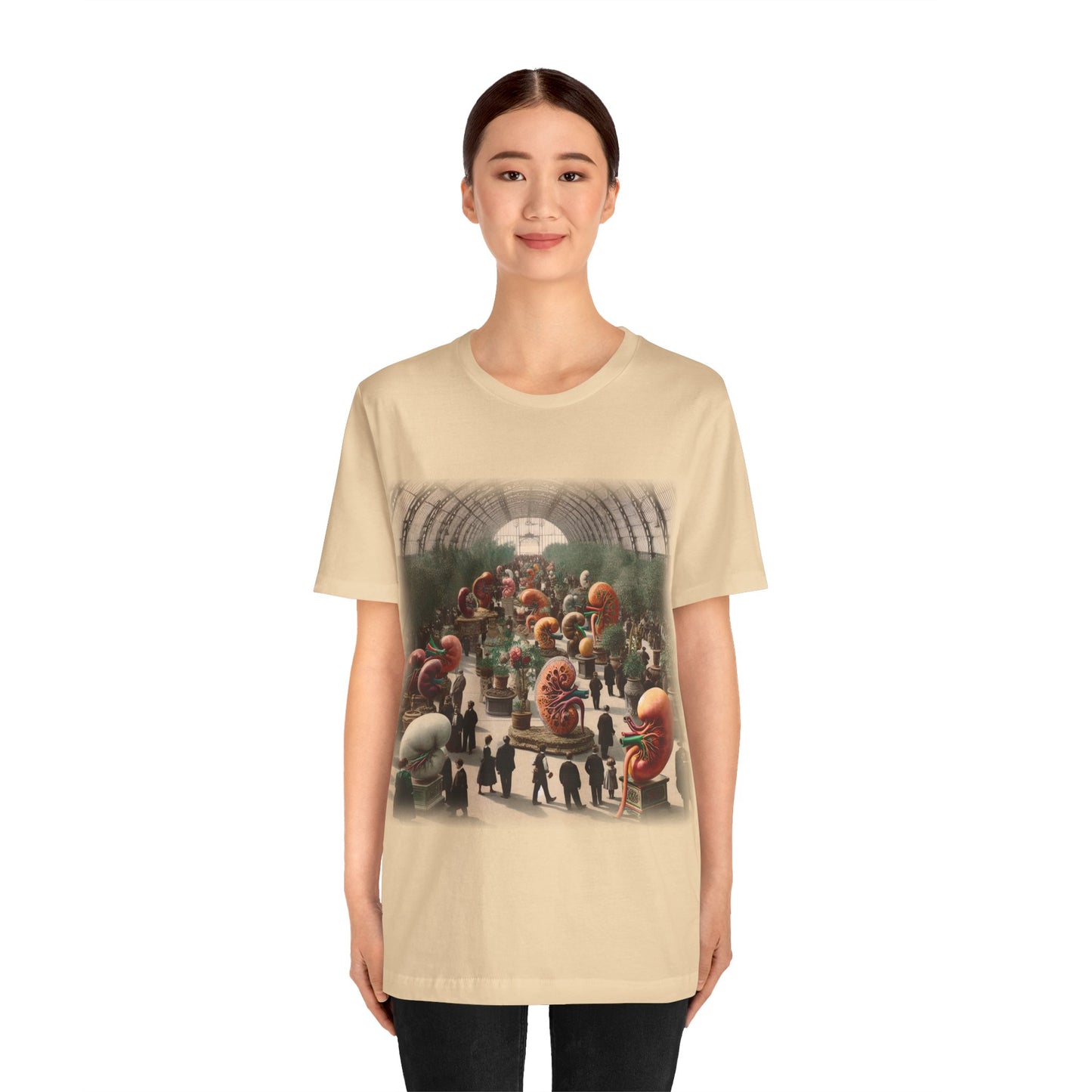 Kidneys - The great exhibition (grand opening) (Unisex Jersey Short Sleeve T-shirt)