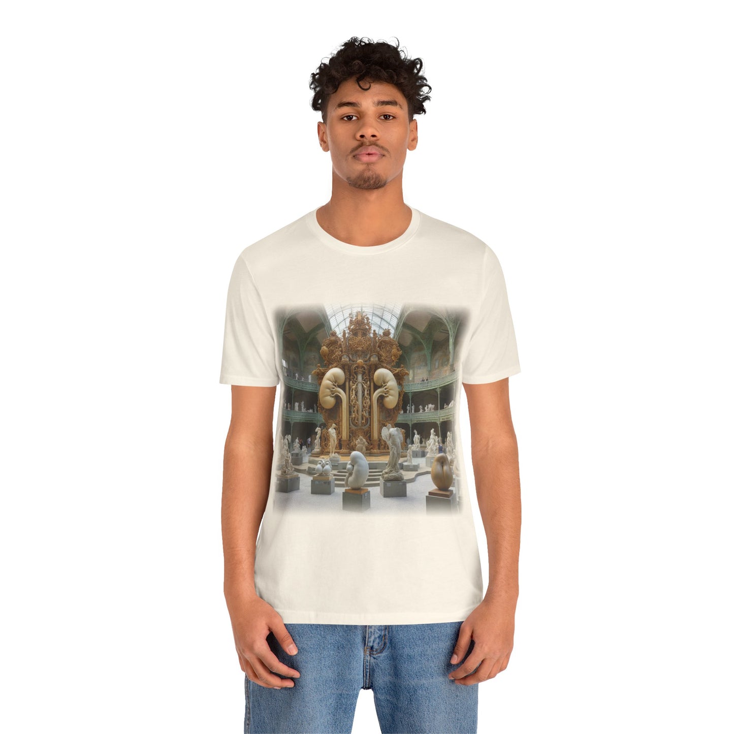 Kidneys - The great exhibition - courtyard (Unisex Jersey Short Sleeve T-shirt)