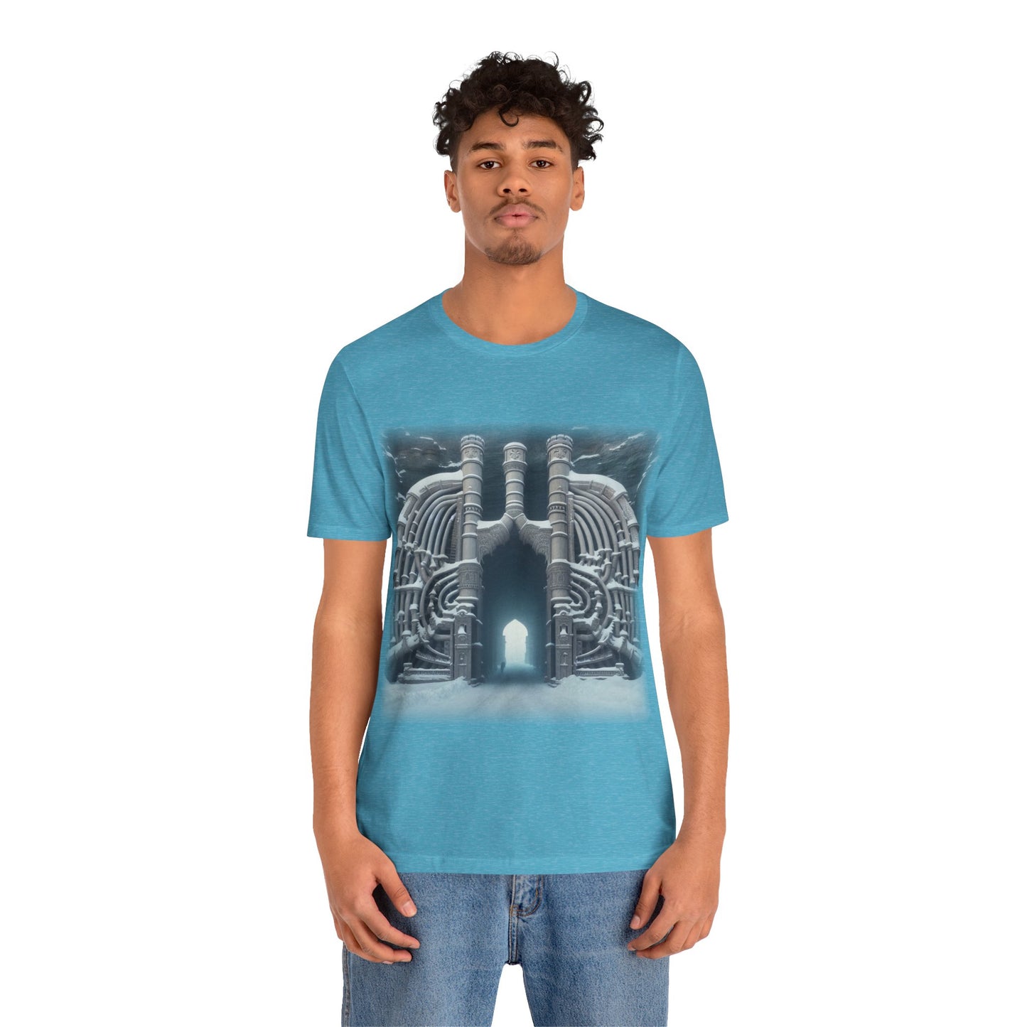 Lungs - The lung gates (Unisex Jersey Short Sleeve T-shirt)