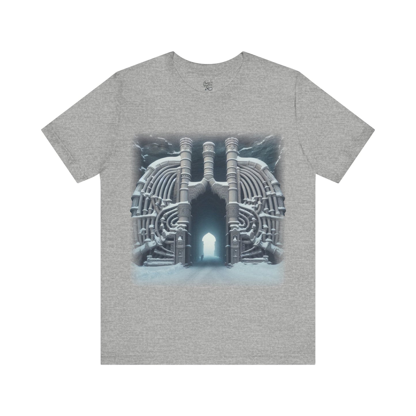 Lungs - The lung gates (Unisex Jersey Short Sleeve T-shirt)