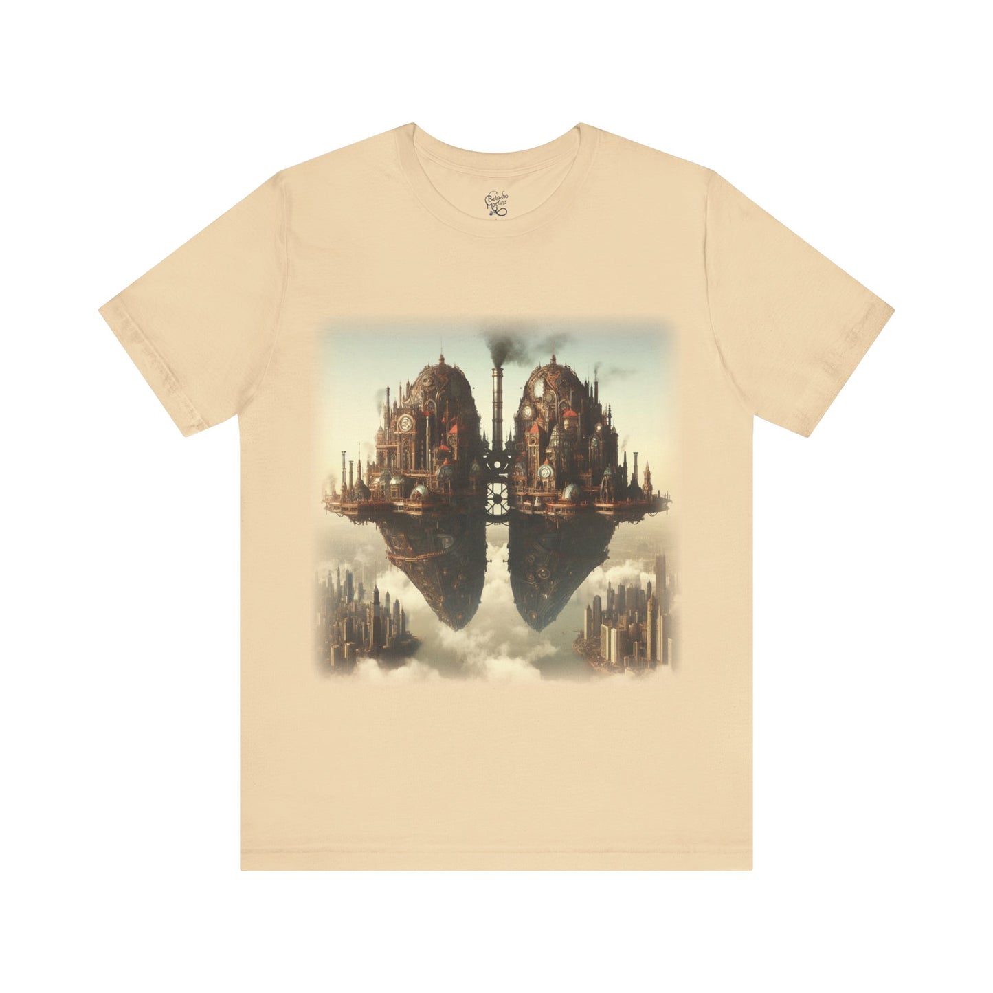 Lungs - Floating lung cities 2 (Unisex Jersey Short Sleeve T-shirt)