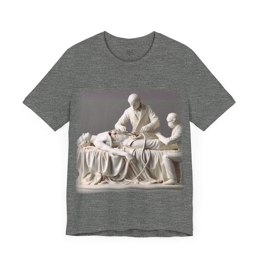 Surgery - Porcelain figurine 2 (Unisex Jersey Short Sleeve T-Shirt)