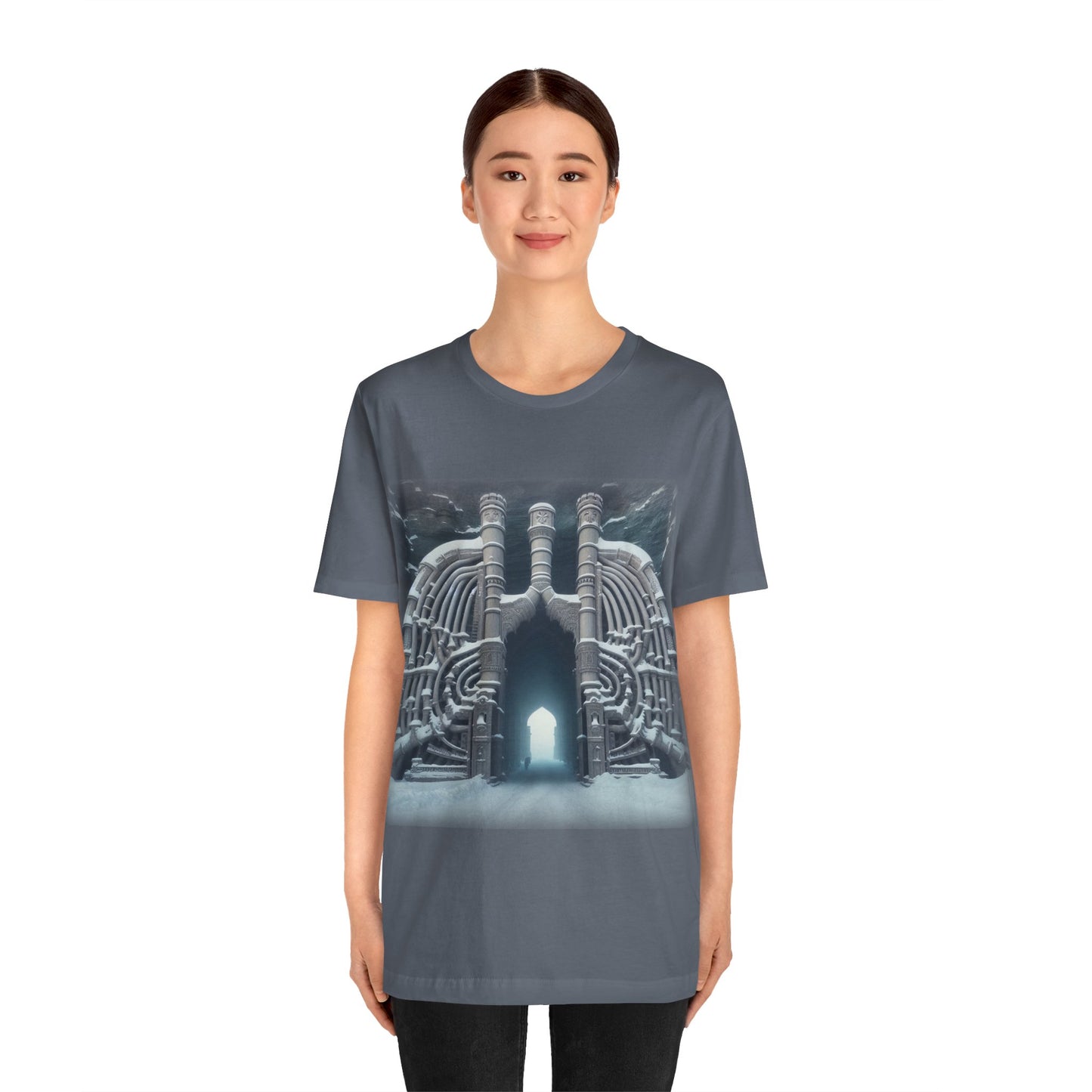 Lungs - The lung gates (Unisex Jersey Short Sleeve T-shirt)