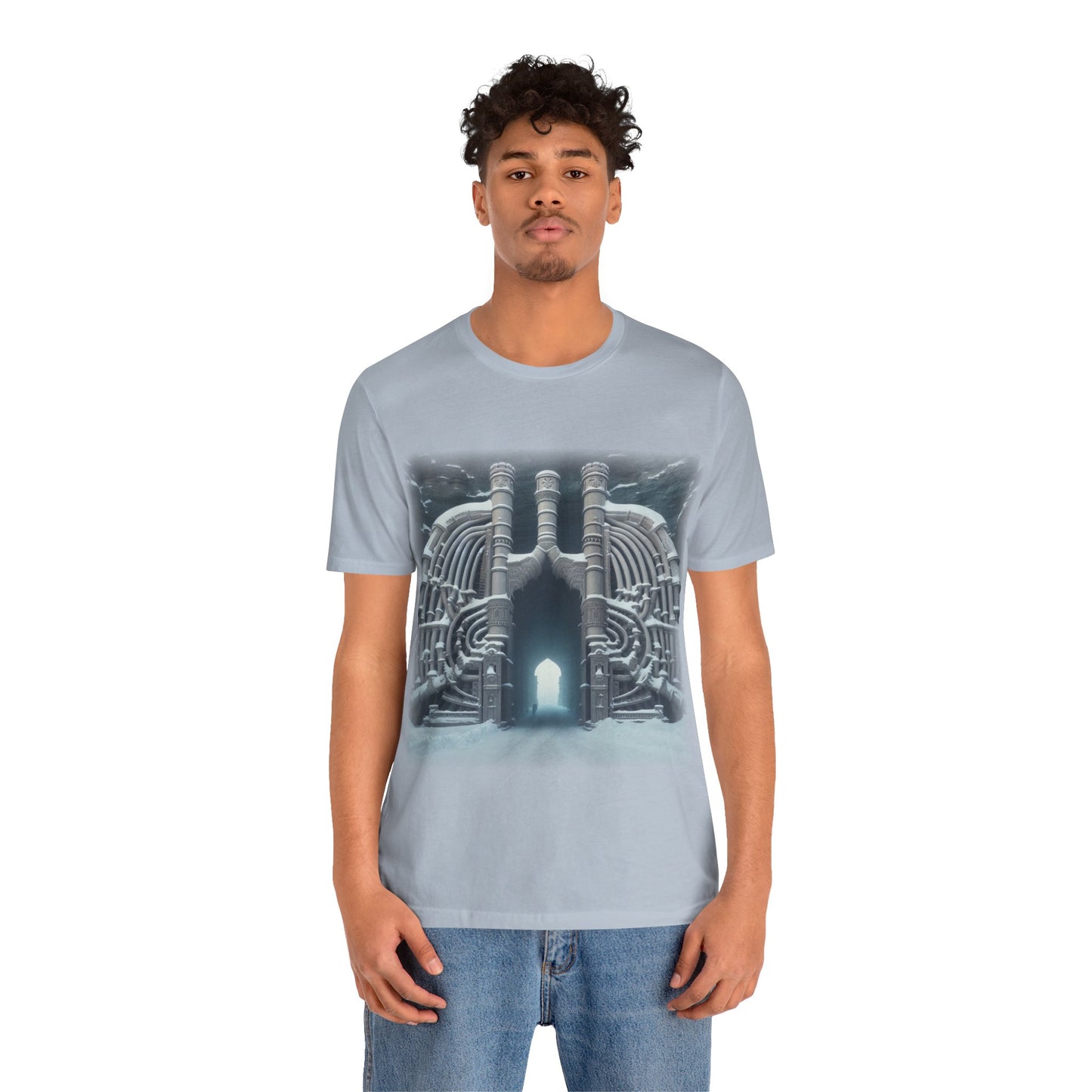 Lungs - The lung gates (Unisex Jersey Short Sleeve T-shirt)