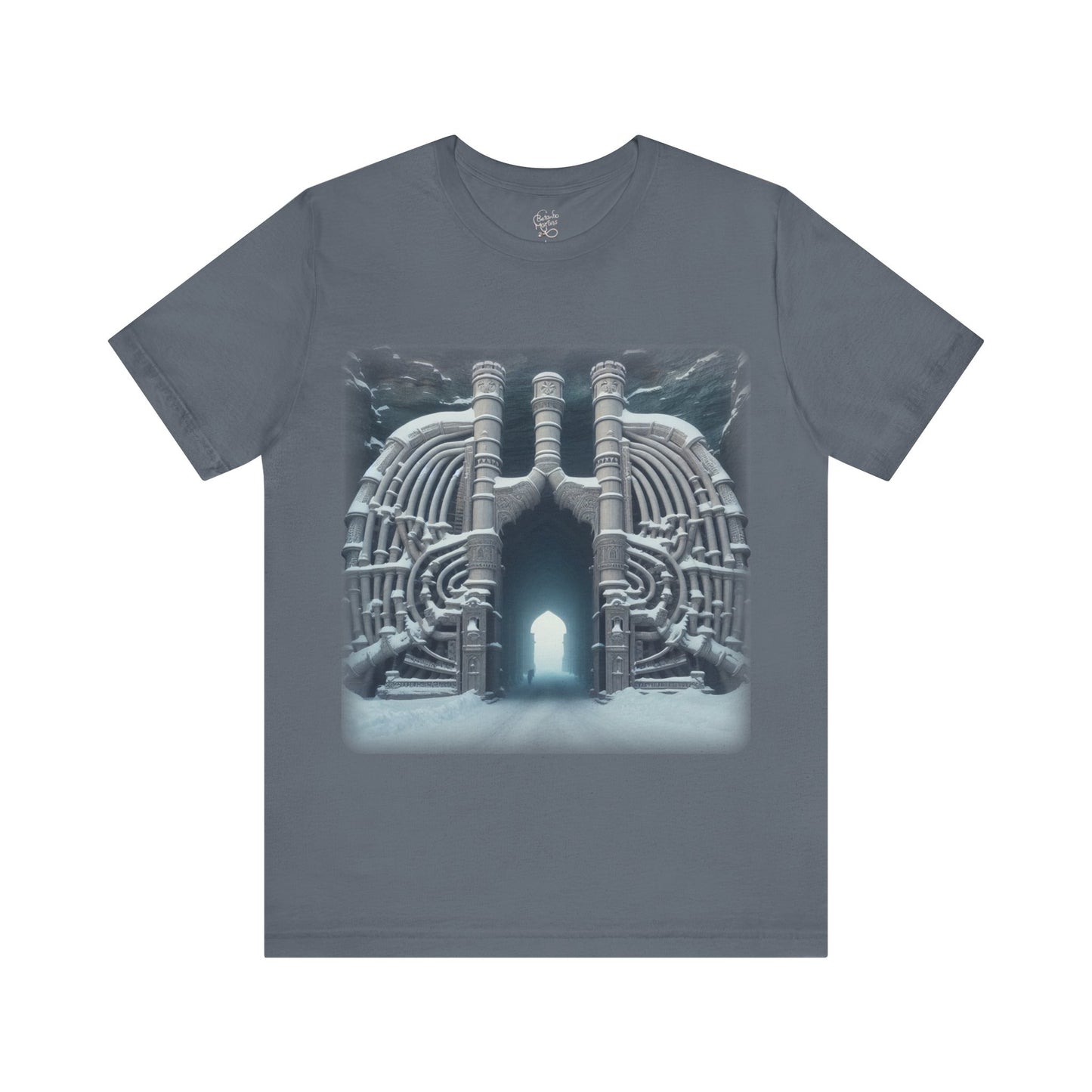 Lungs - The lung gates (Unisex Jersey Short Sleeve T-shirt)