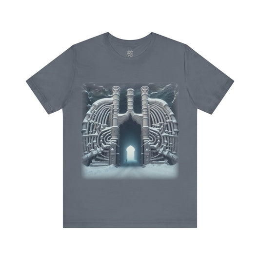 Lungs - The lung gates (Unisex Jersey Short Sleeve T-shirt)