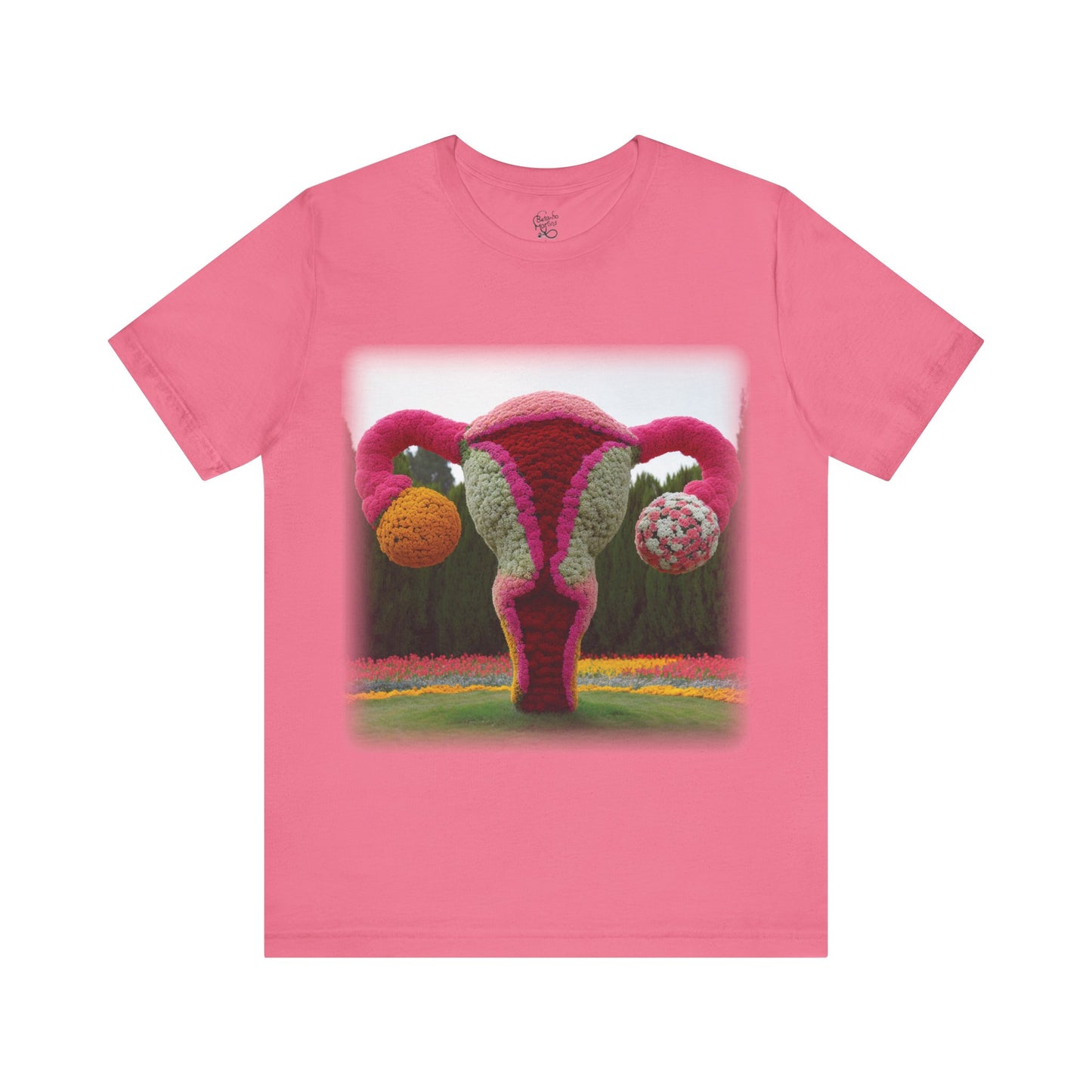 Uterus - Topiary (Unisex Jersey Short Sleeve T-shirt)