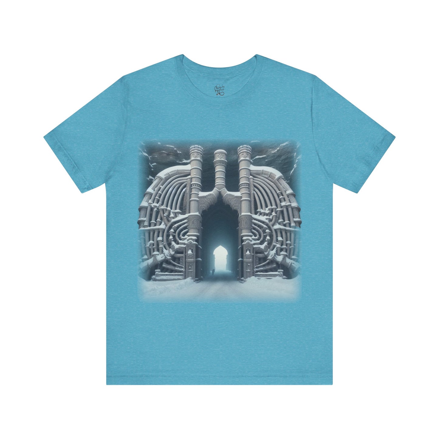 Lungs - The lung gates (Unisex Jersey Short Sleeve T-shirt)