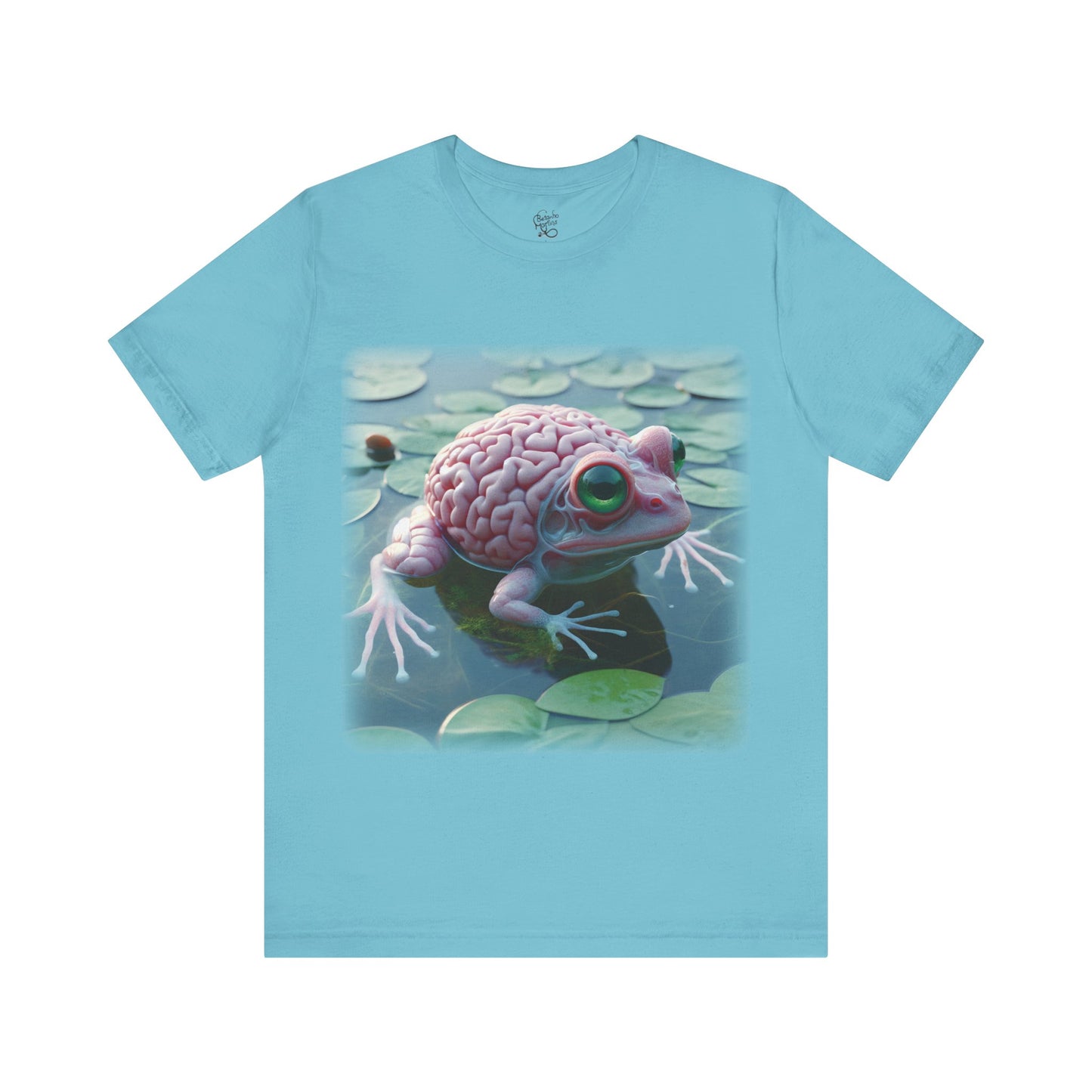 Brain - Frog 2 (Unisex Jersey Short Sleeve T-shirt)